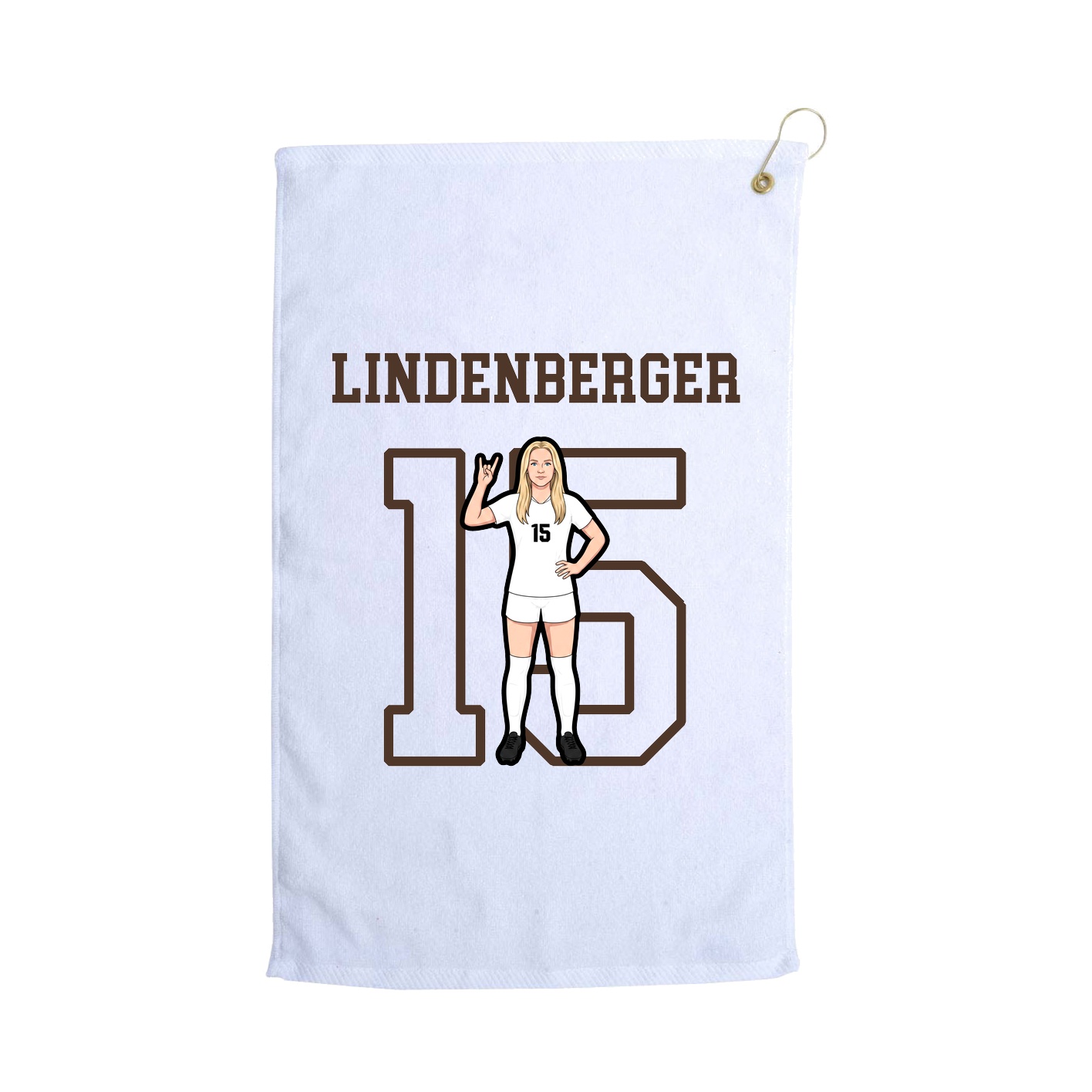 Golf Towel — Shirsey in White