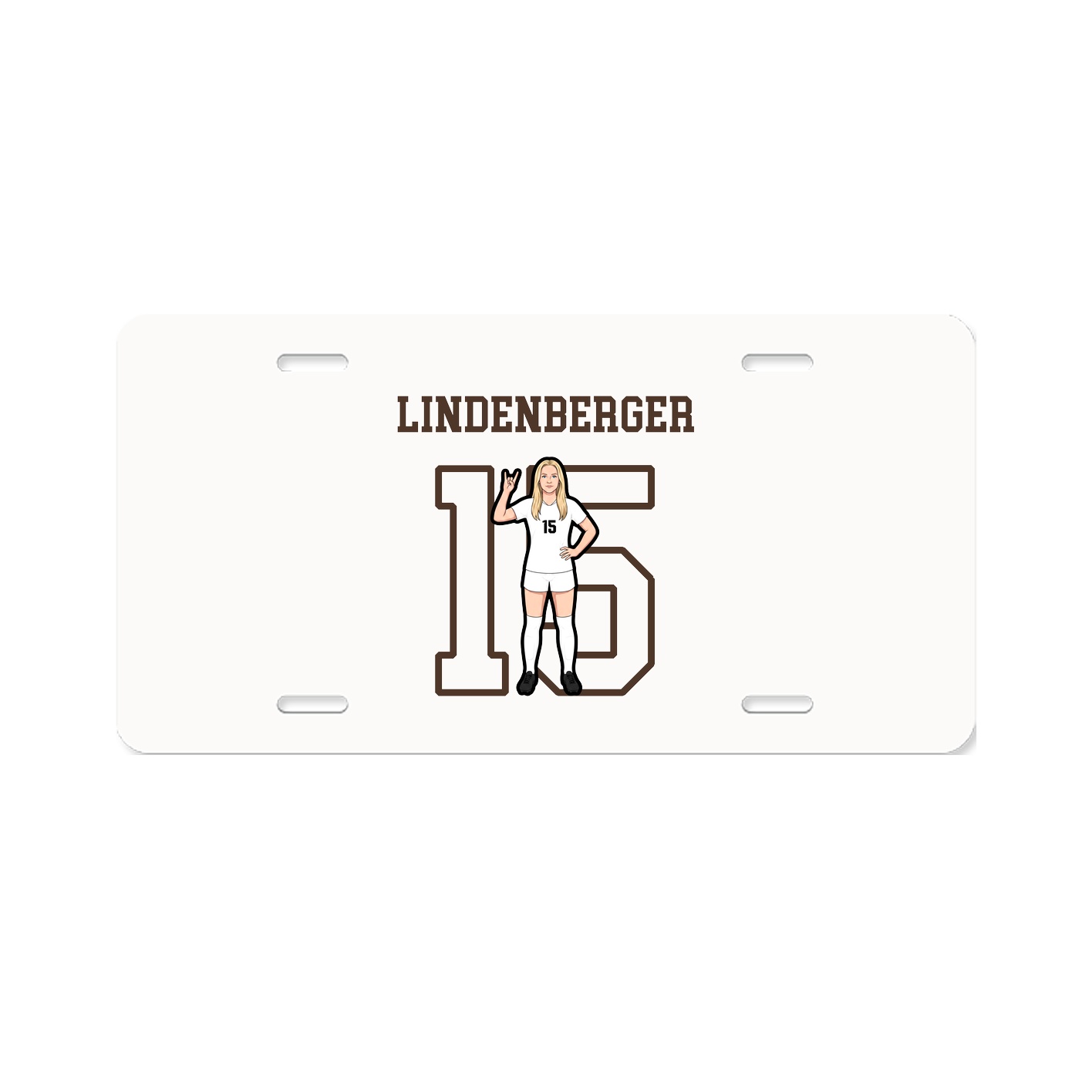 License Plate — Shirsey in Classic