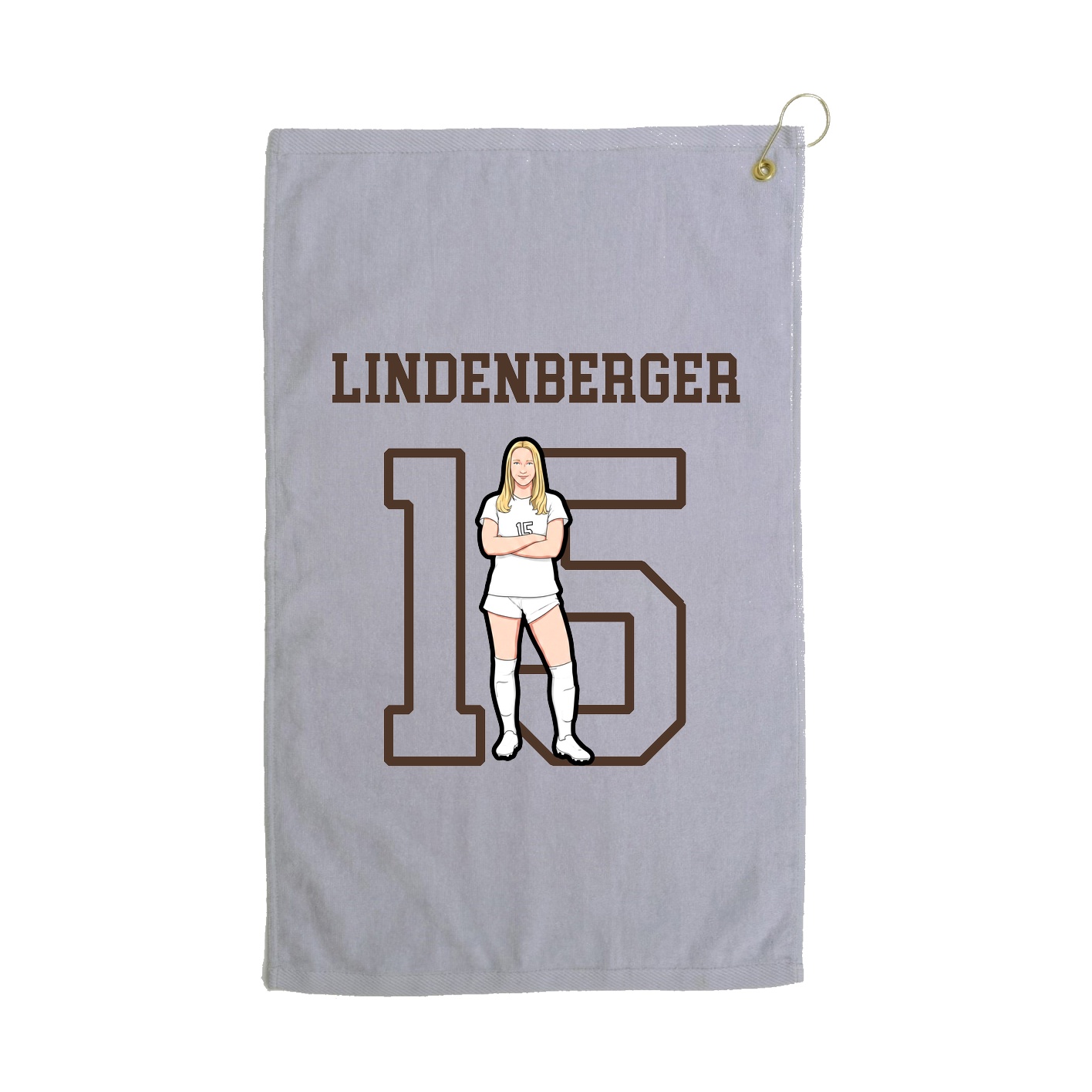 Golf Towel — Shirsey in Grey