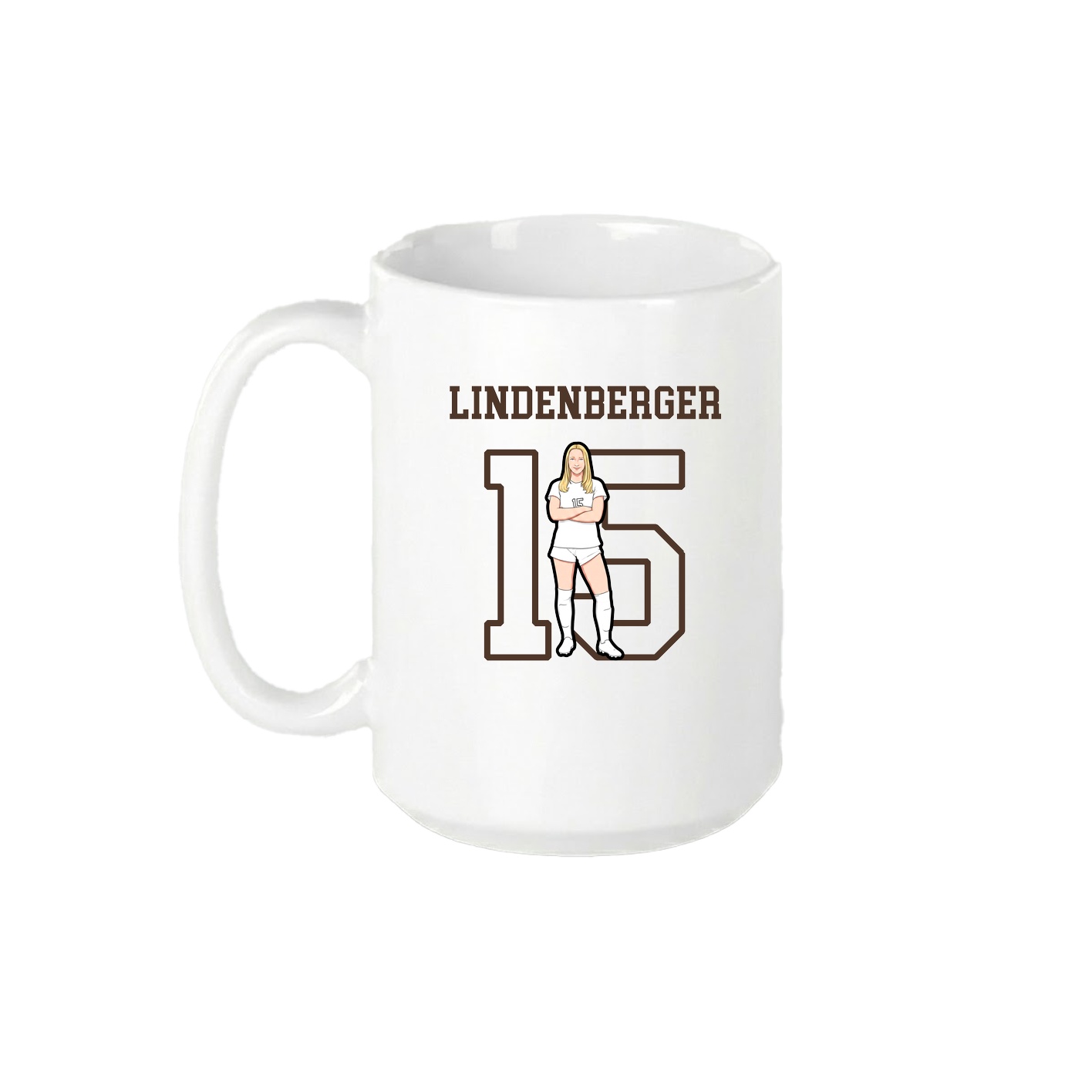 15oz Coffee Mug — Shirsey in White