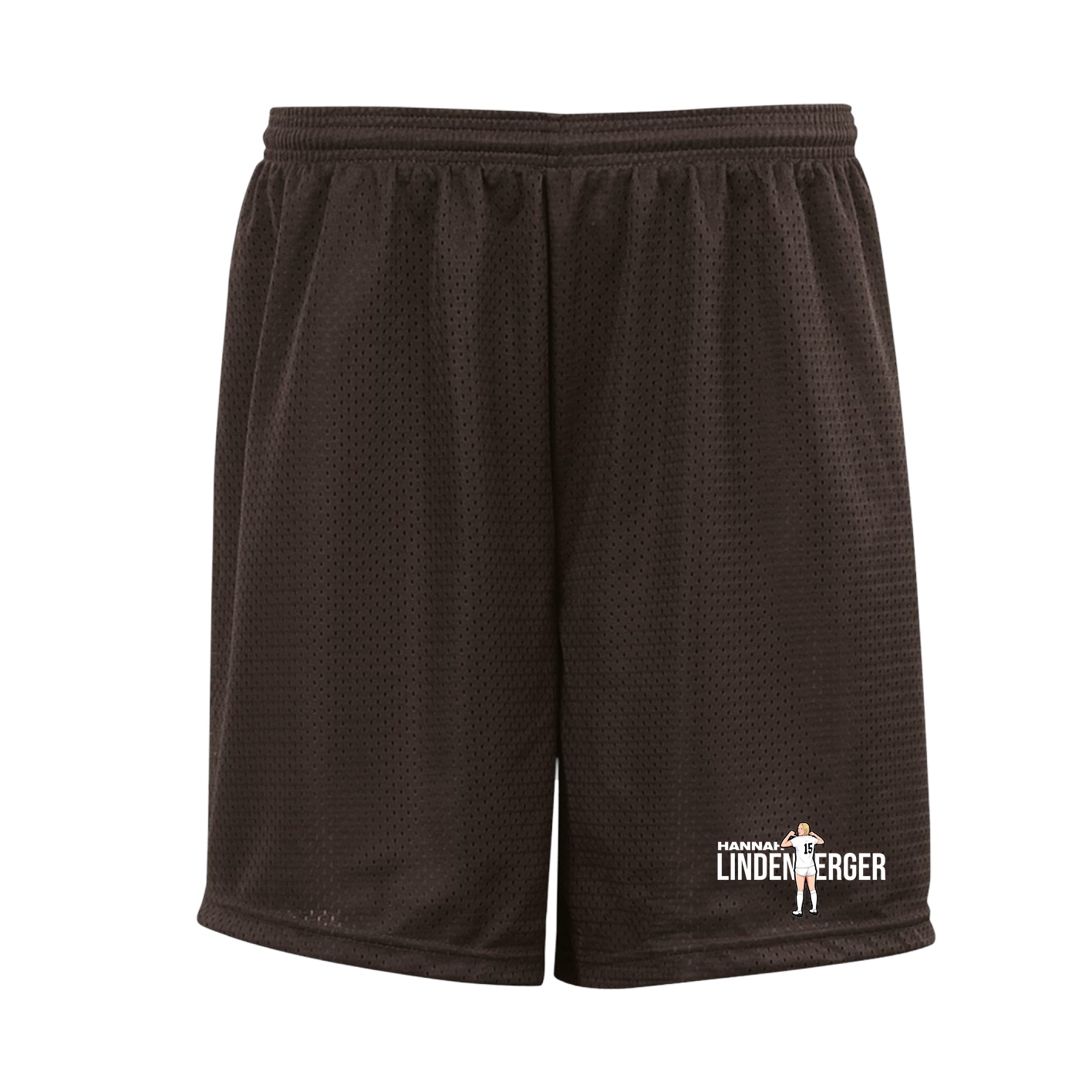 Shorts — Player Name in Brown