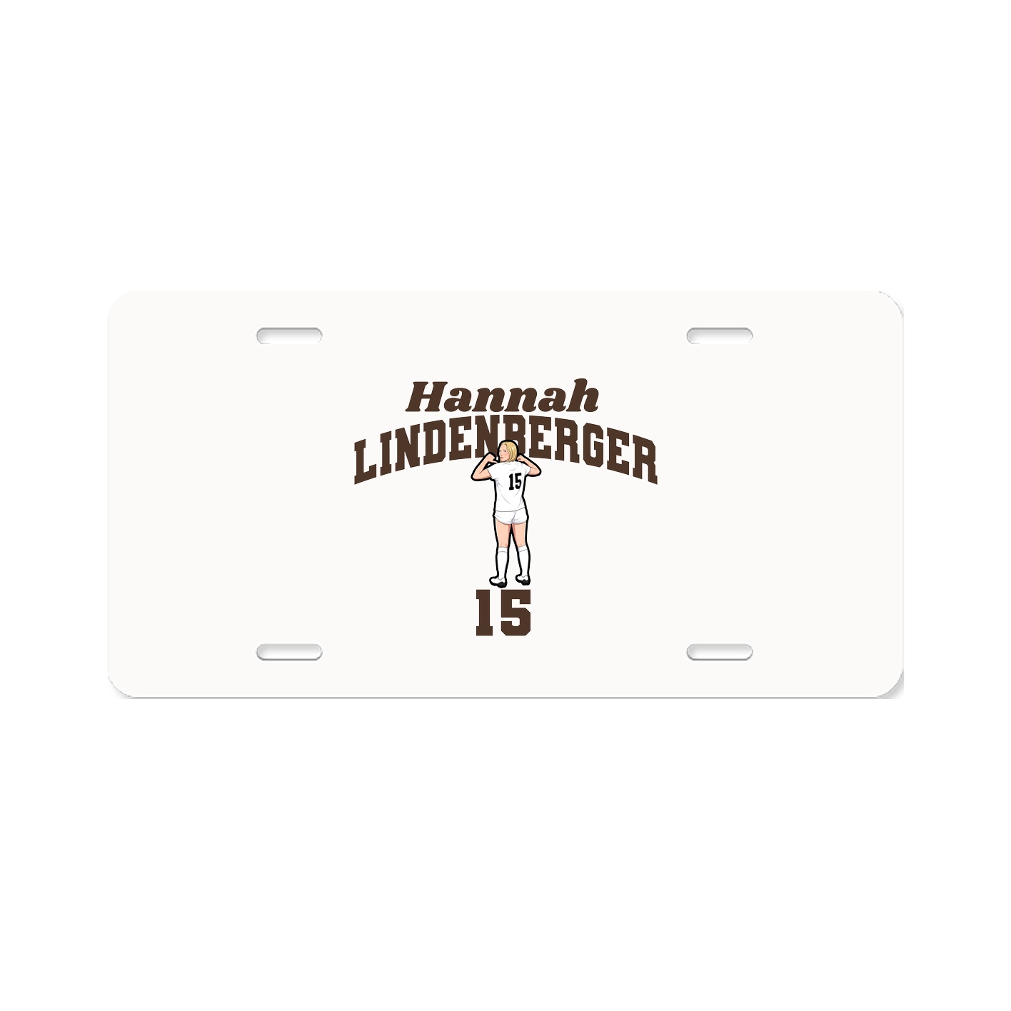 License Plate — Signature Arch in Classic