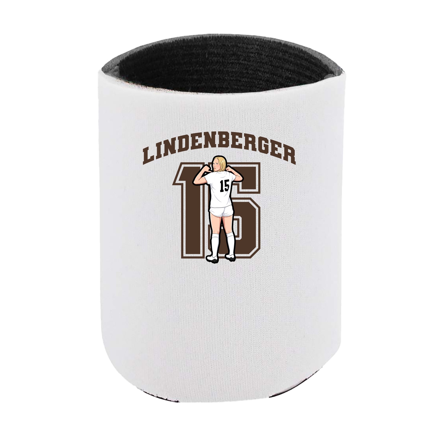 Can Holder — Number in White
