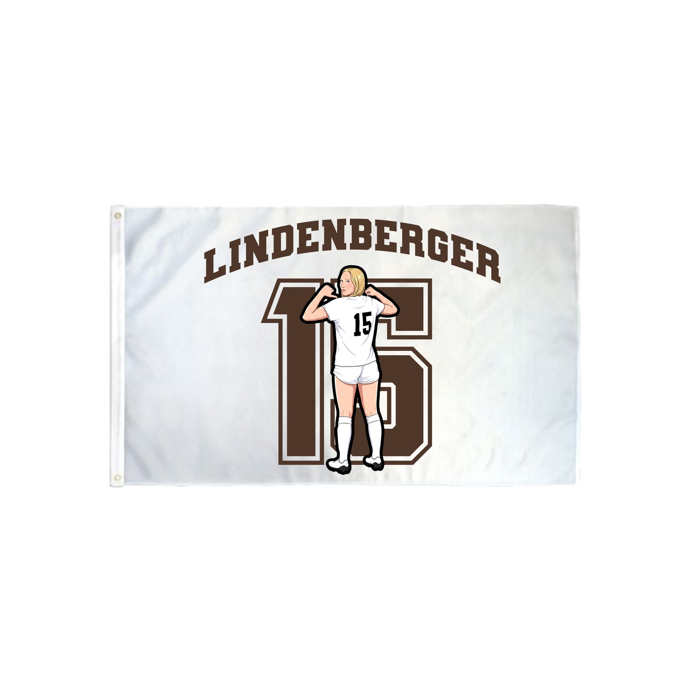 3x5 Flag — Number in Classic