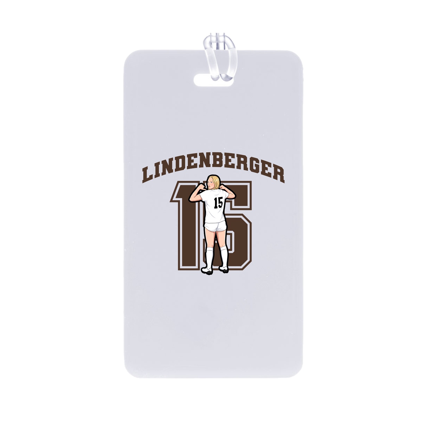 Bag Tag — Number in Classic