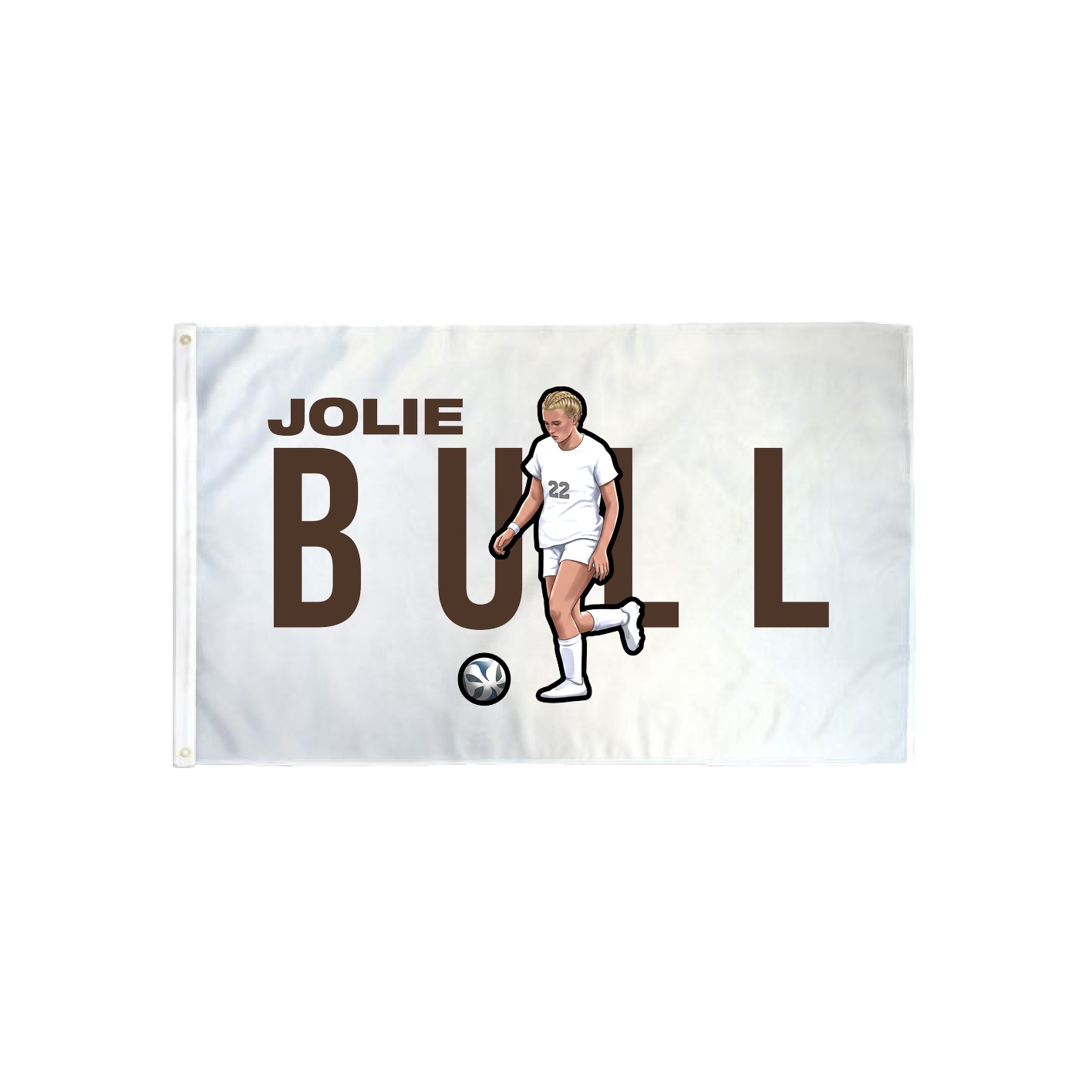 3x5 Flag — Player Name in Classic