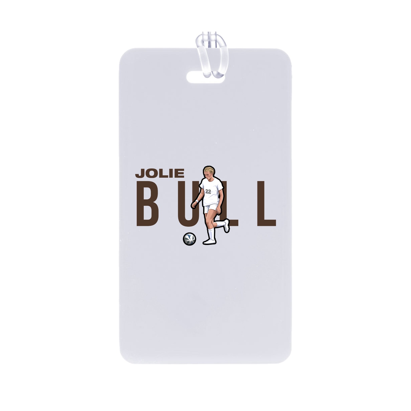 Bag Tag — Player Name in Classic