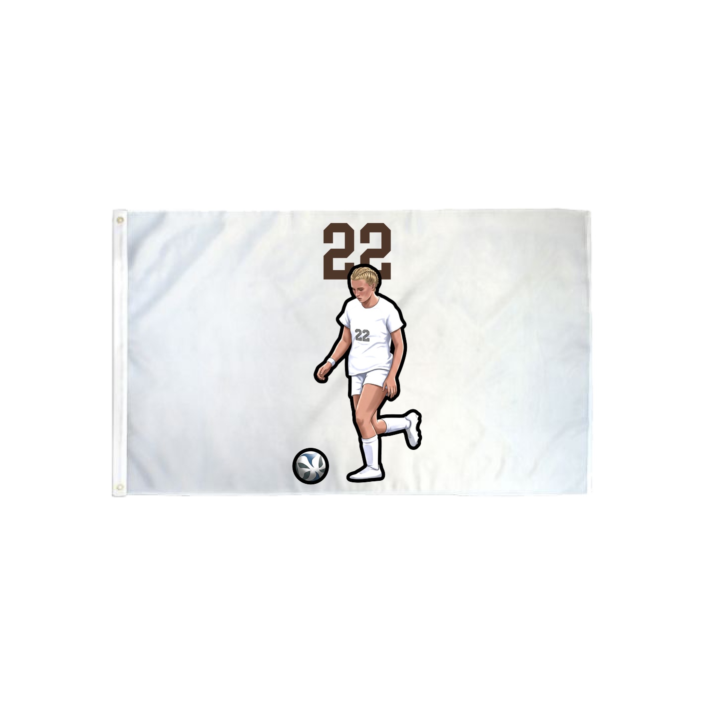 3x5 Flag — Number Top in Classic