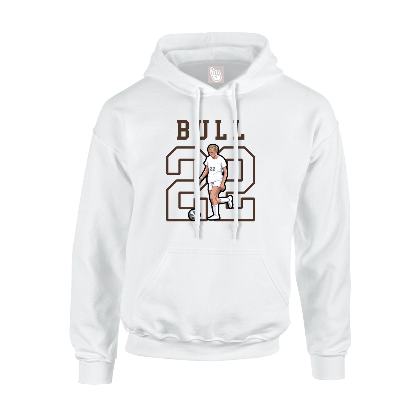 Youth Hoodie — Shirsey in White