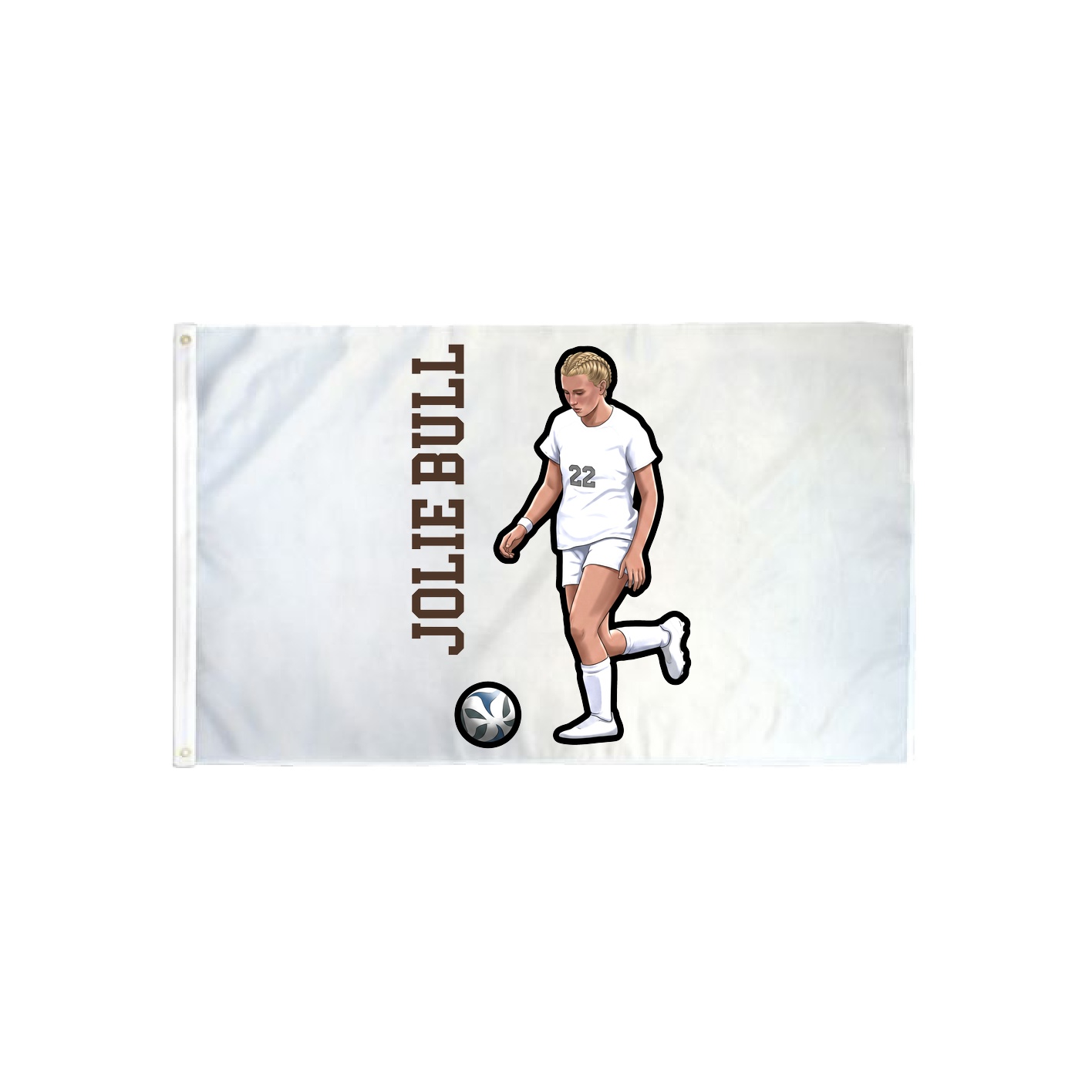 3x5 Flag — Name Vertical in Classic