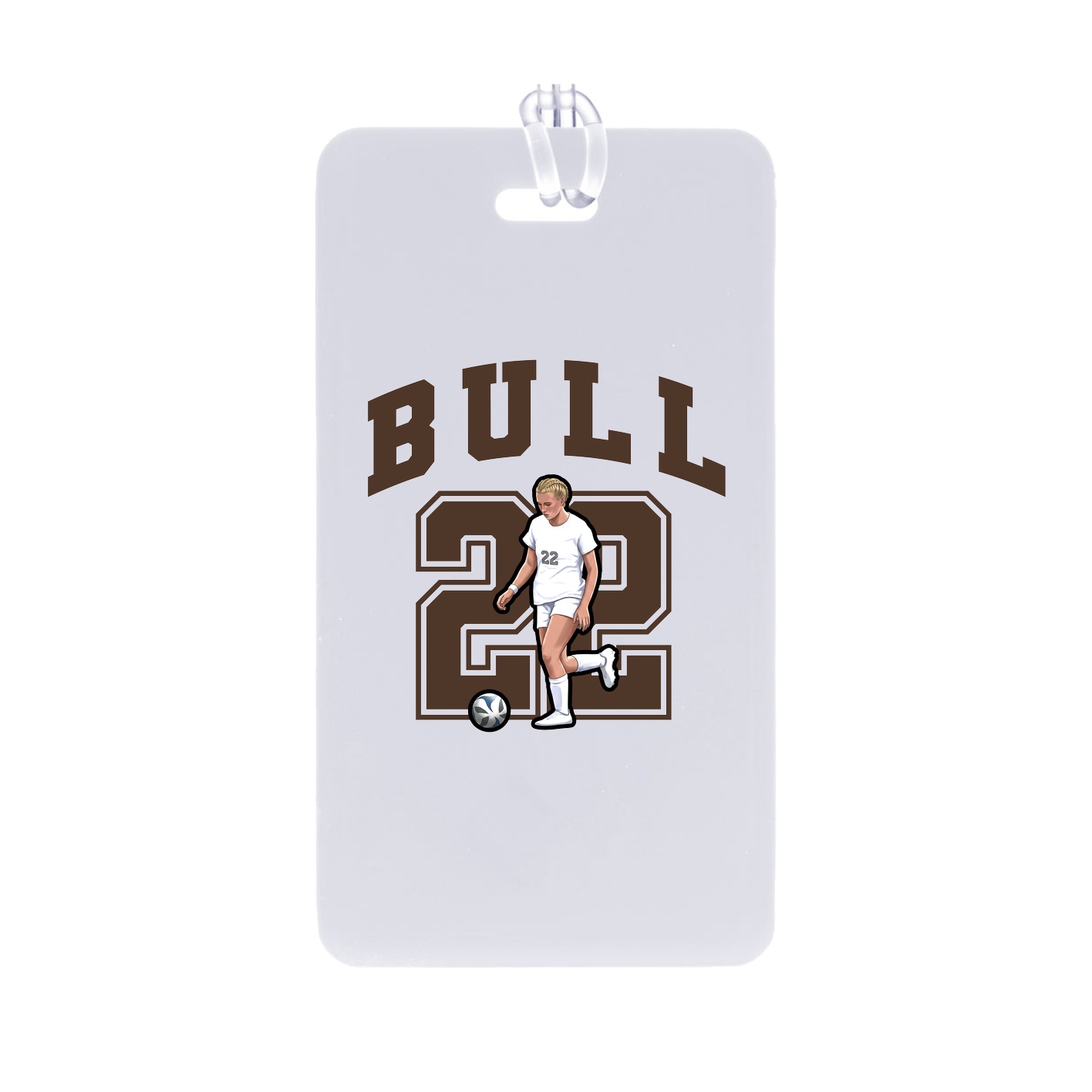 Bag Tag — Number in Classic