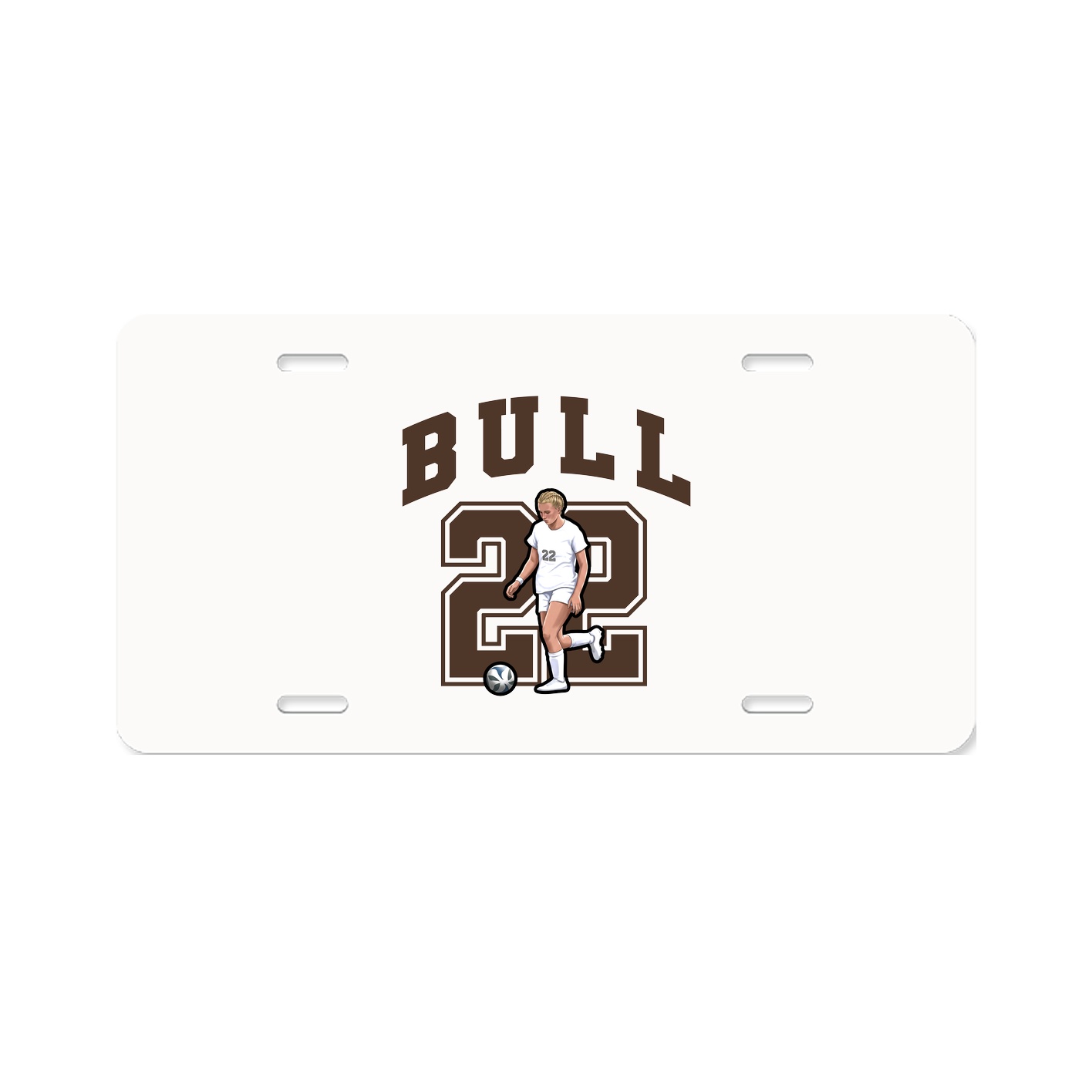 License Plate — Number in Classic