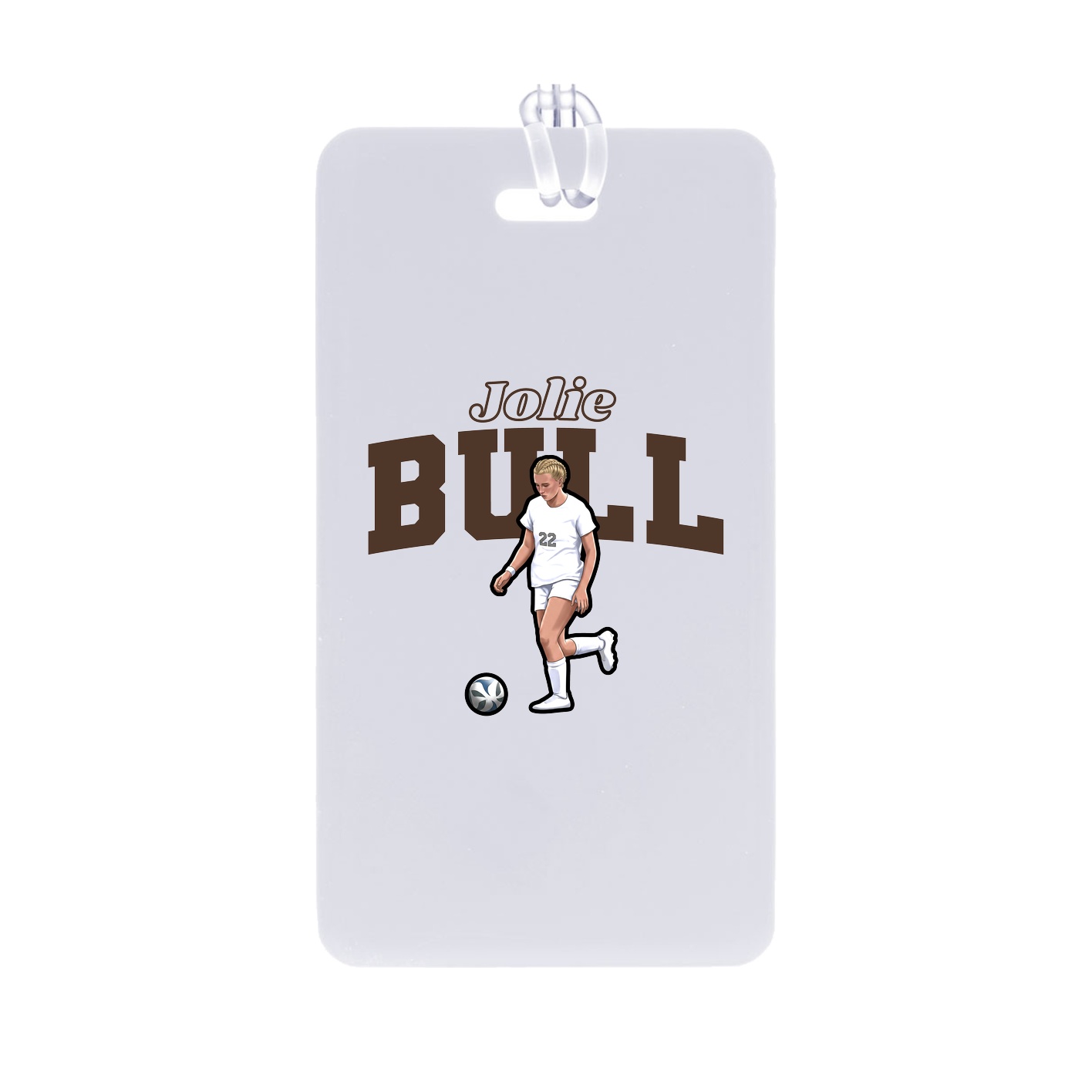 Bag Tag — Name Arch in Classic