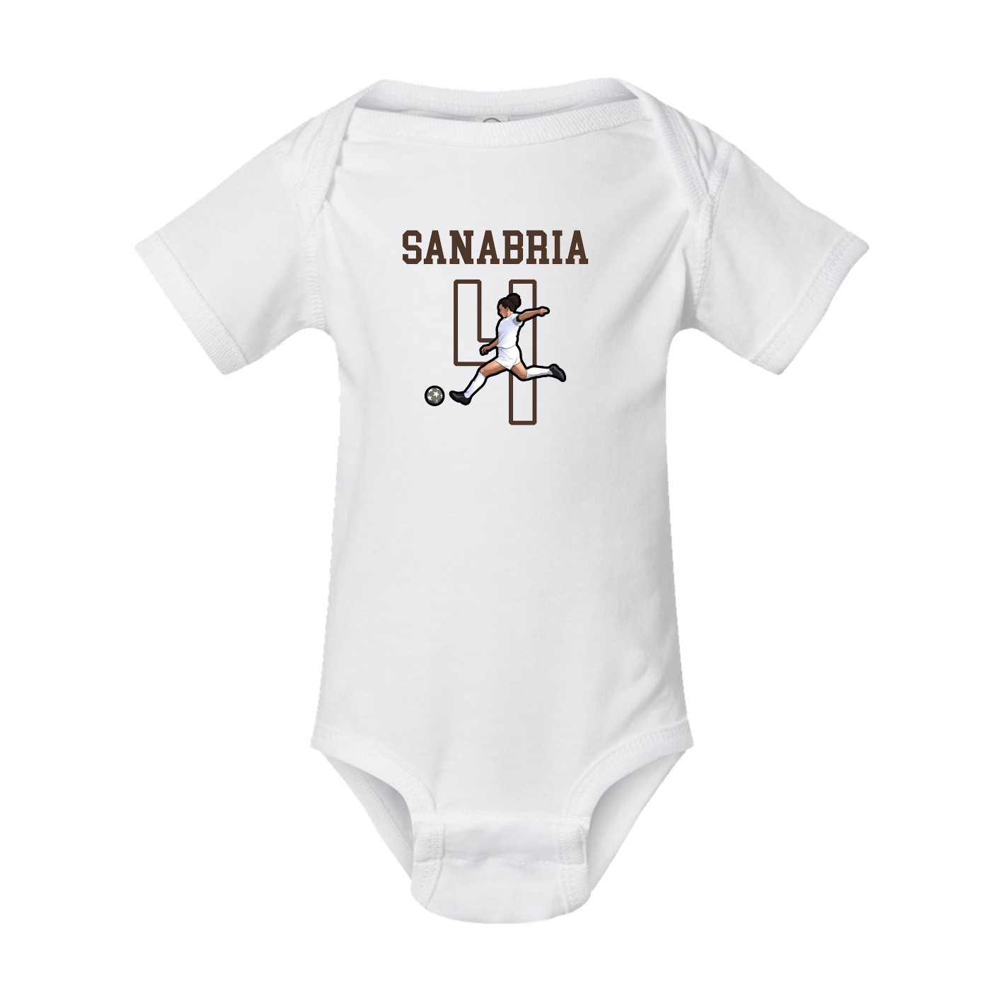 Baby Onesie — Shirsey in White