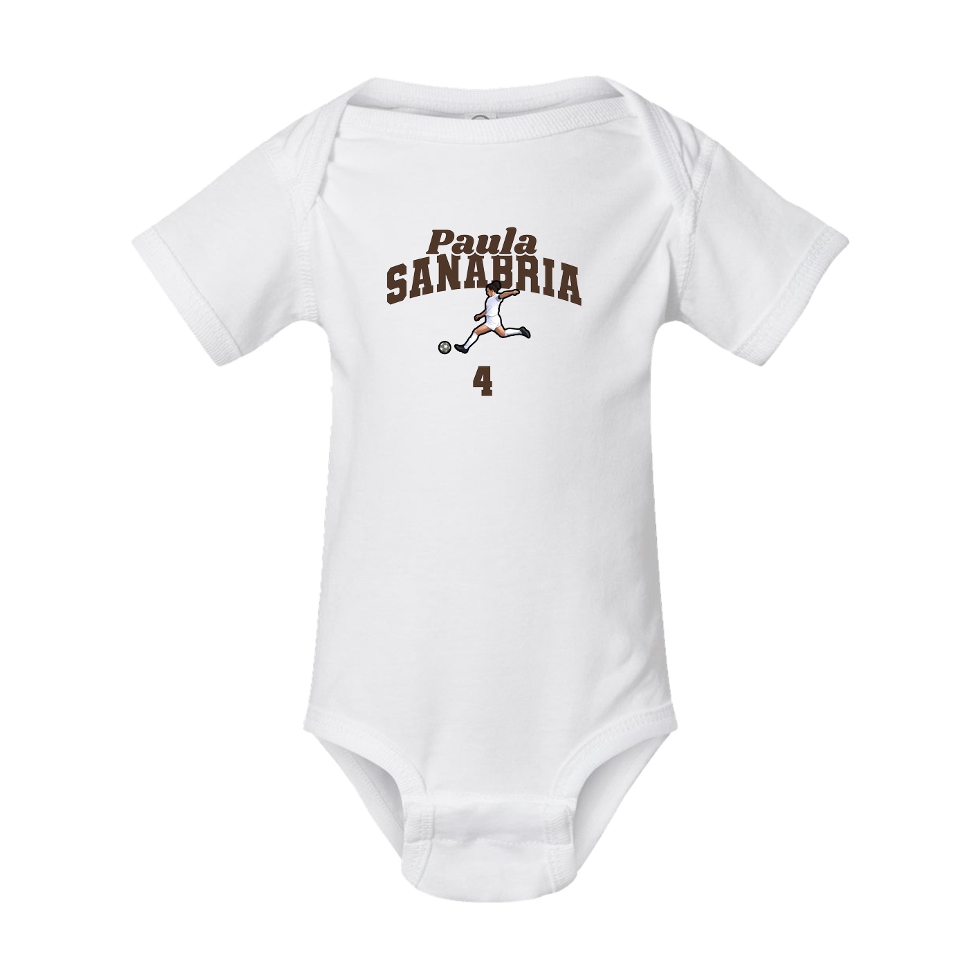 Baby Onesie — Signature Arch in White