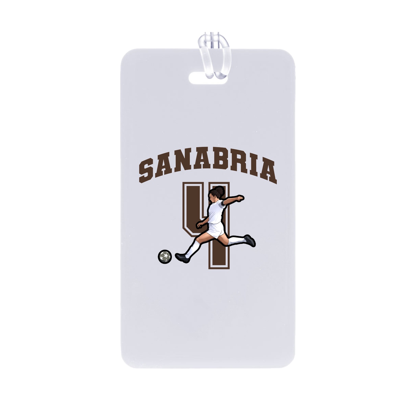 Bag Tag — Number in Classic