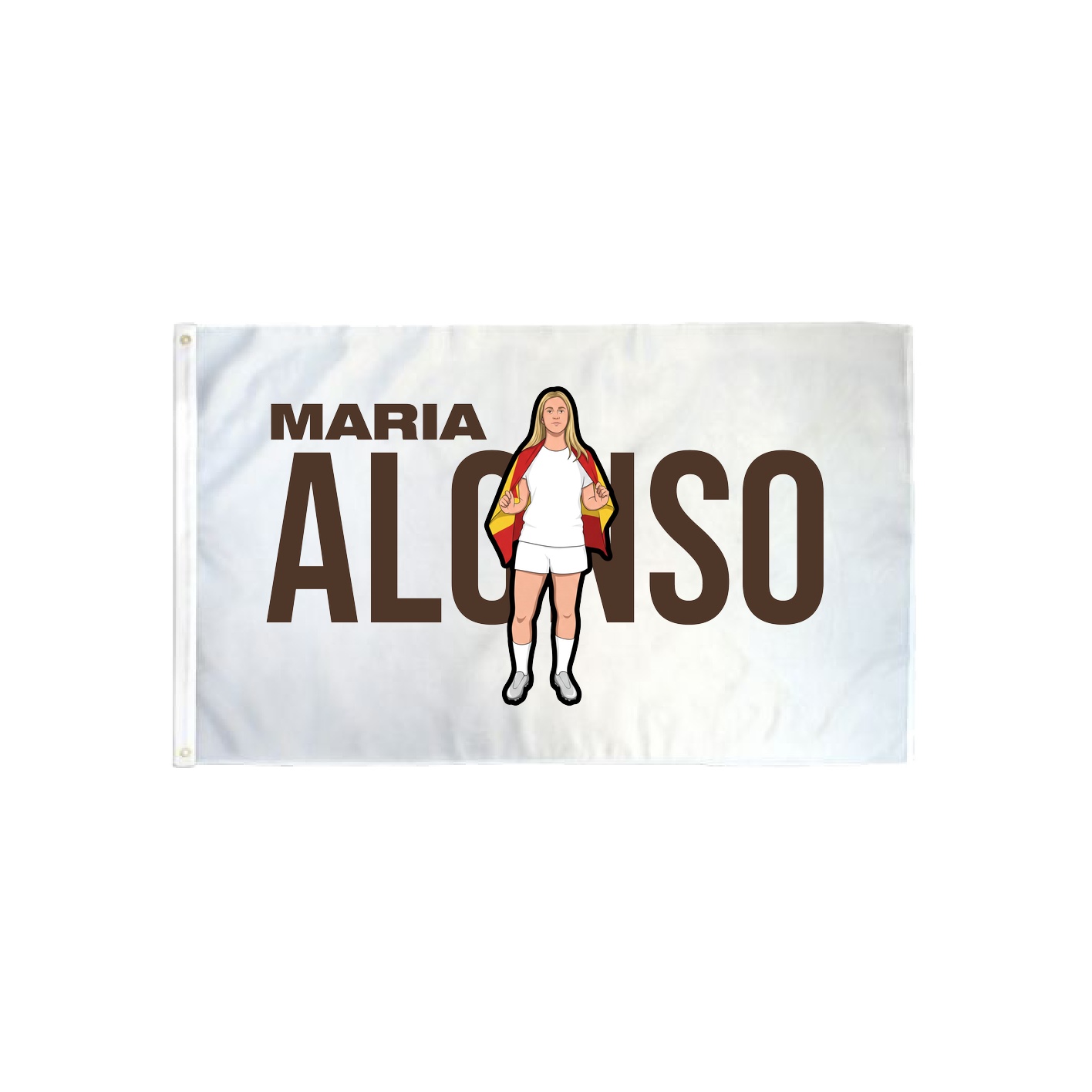 3x5 Flag — Player Name in Classic