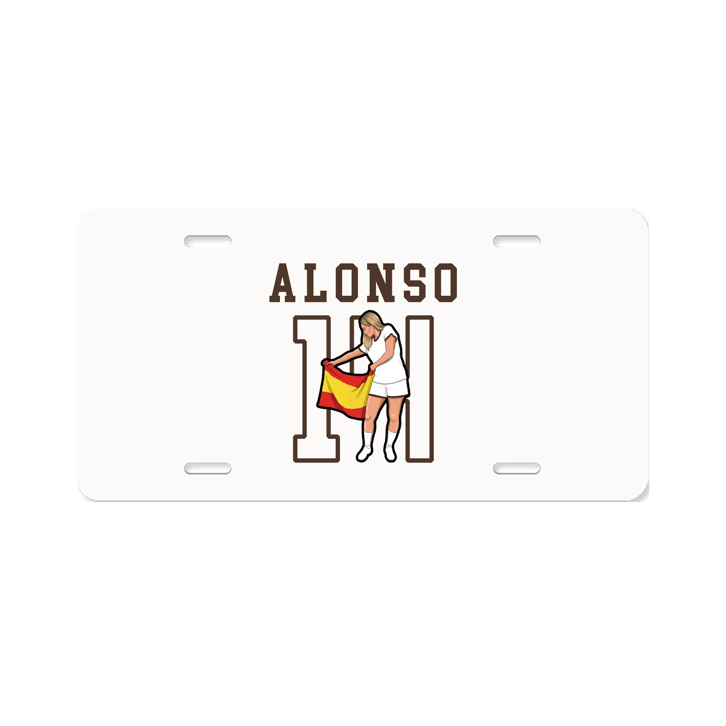 License Plate — Shirsey in Classic