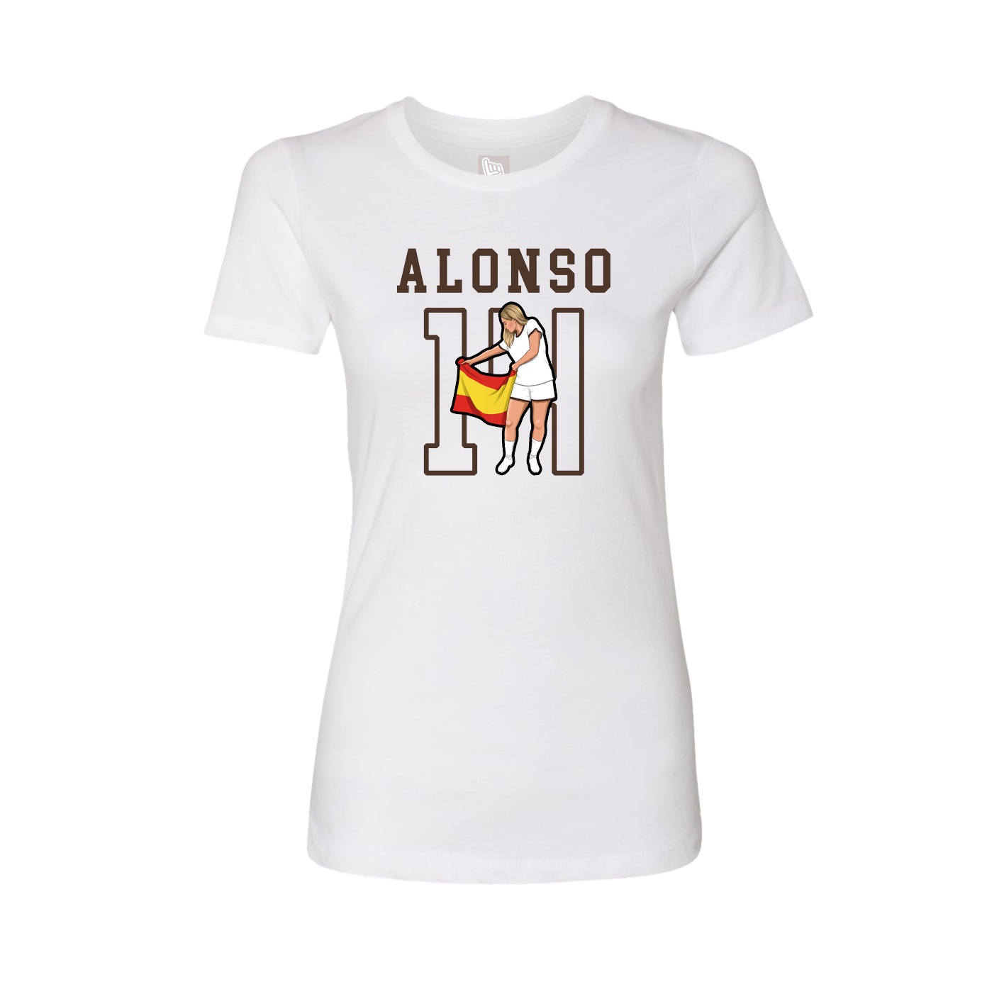 Fitted Women's Tee — Shirsey in White