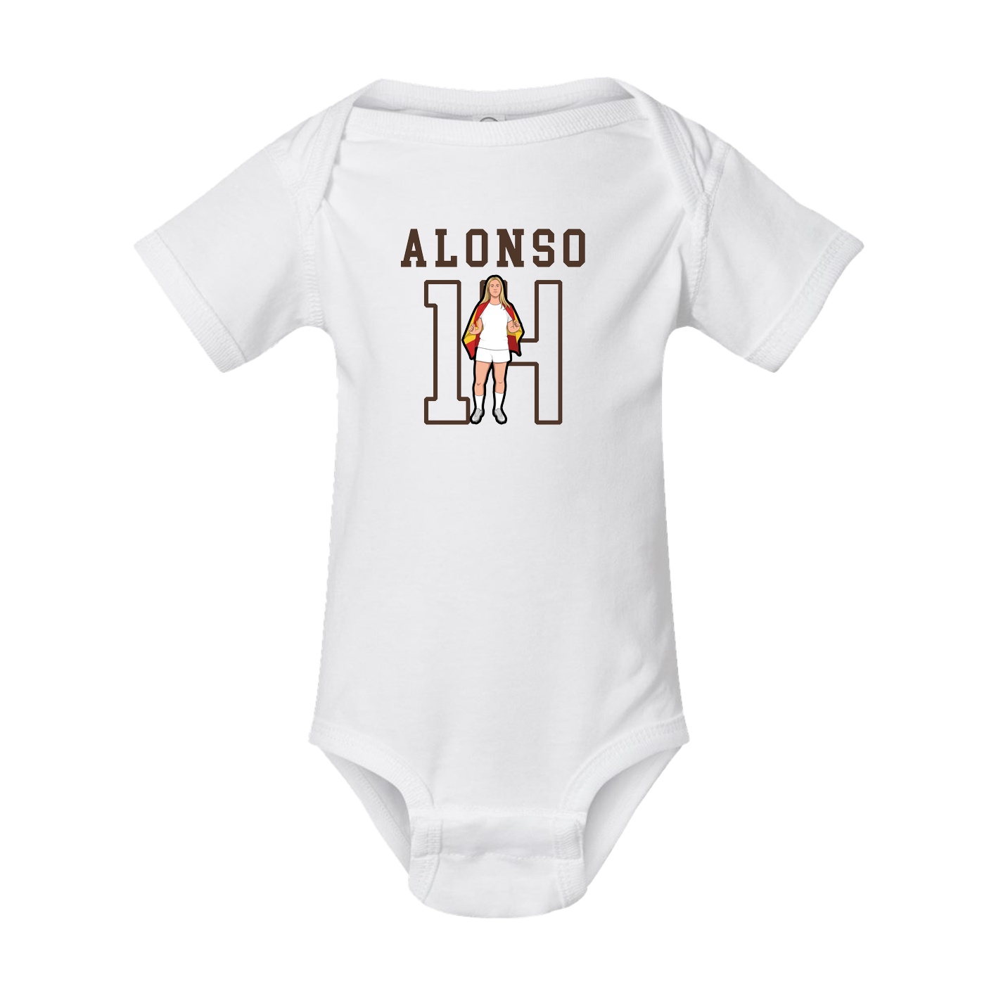 Baby Onesie — Shirsey in White