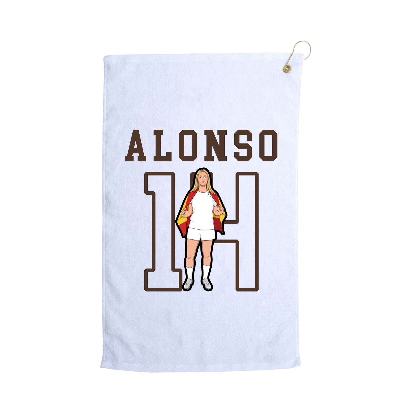 Golf Towel — Shirsey in White