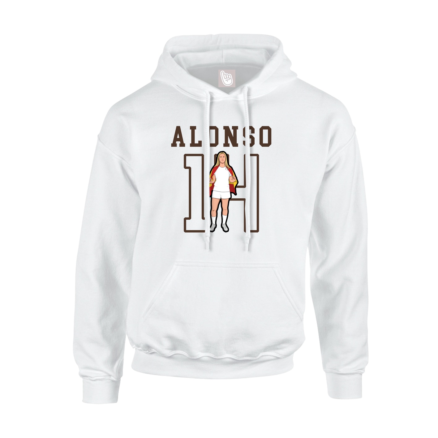 Youth Hoodie — Shirsey in White