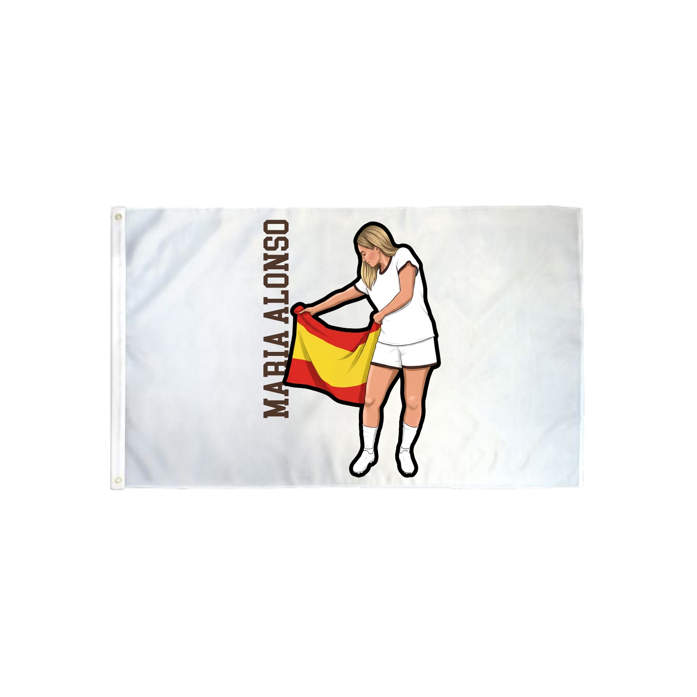 3x5 Flag — Name Vertical in Classic