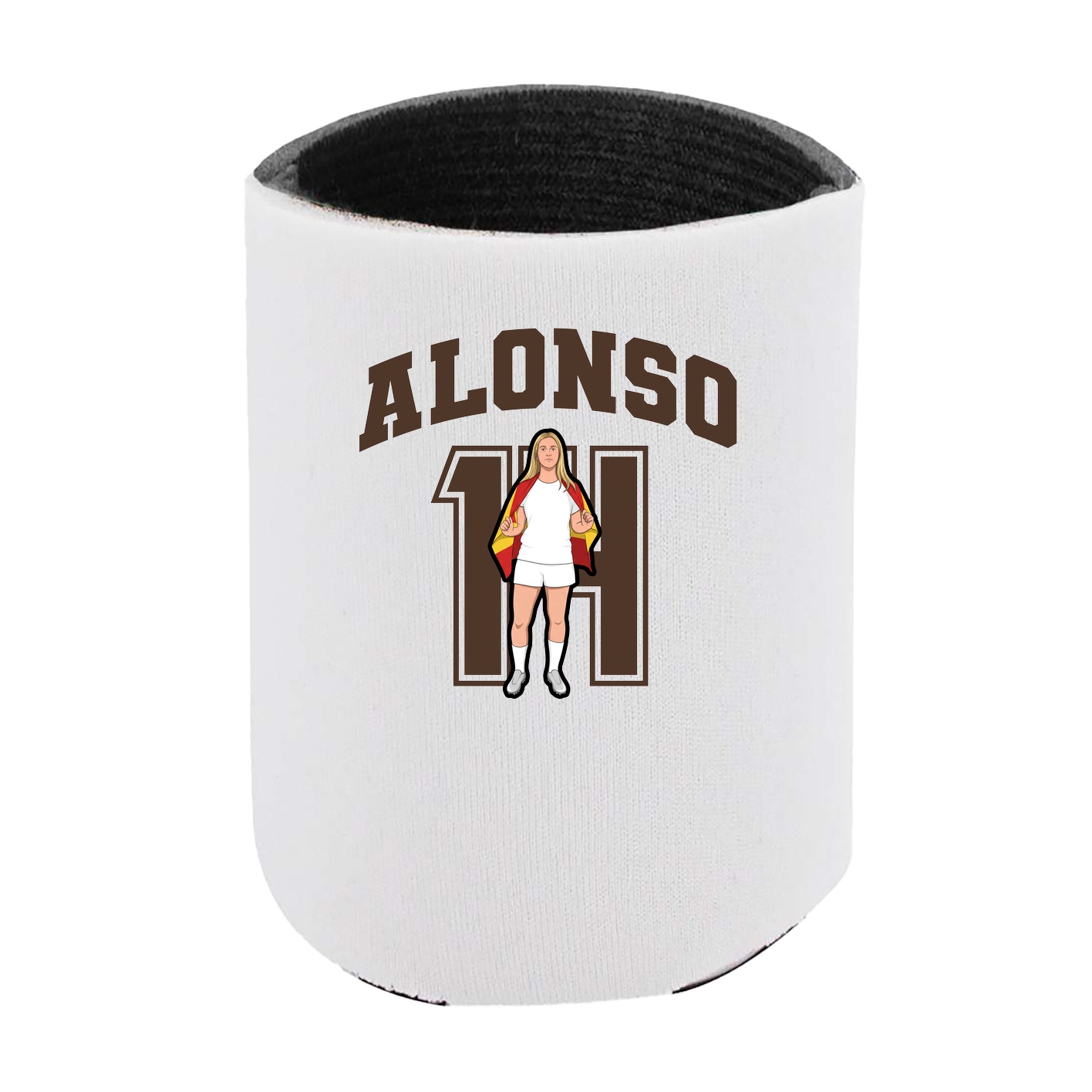 Can Holder — Number in White