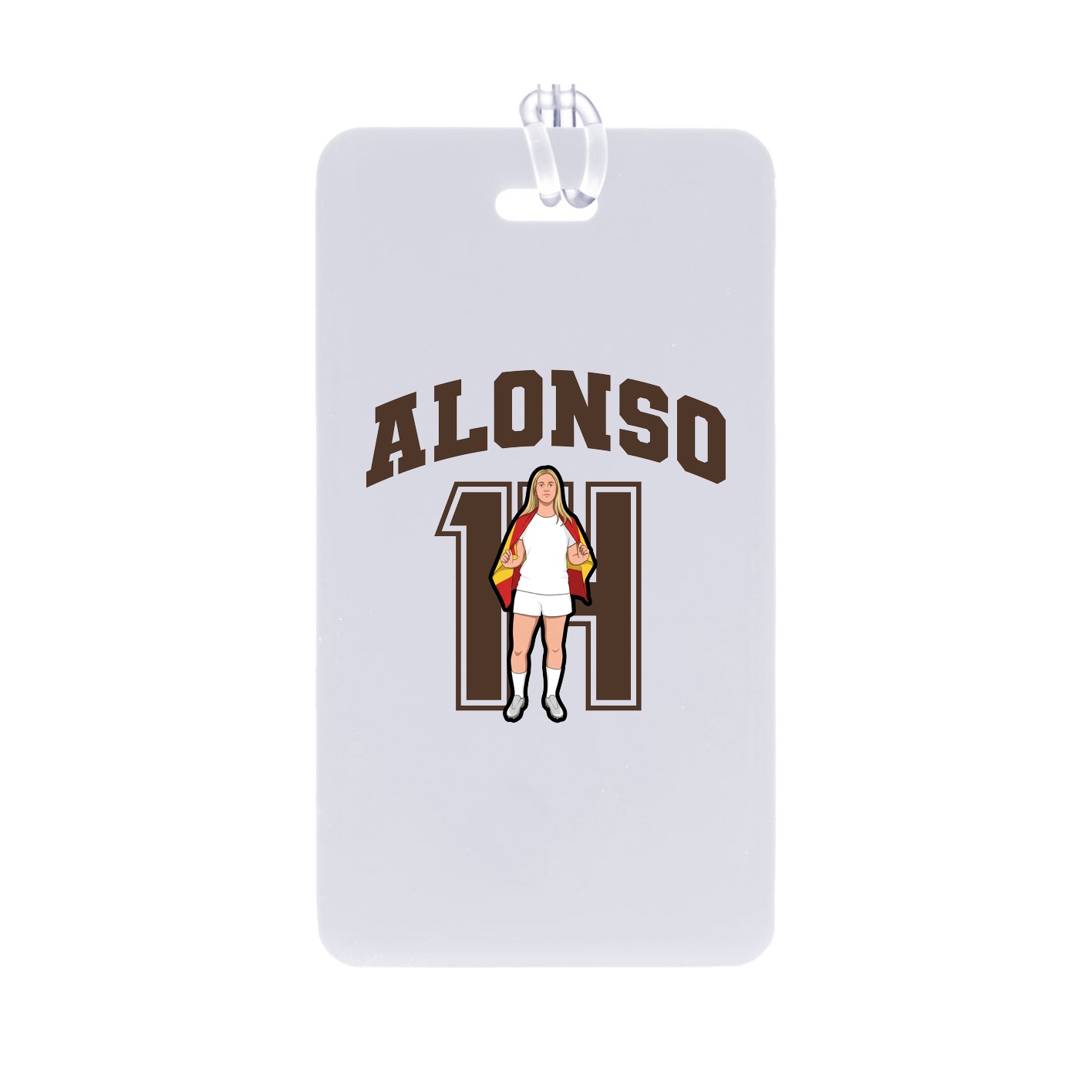 Bag Tag — Number in Classic
