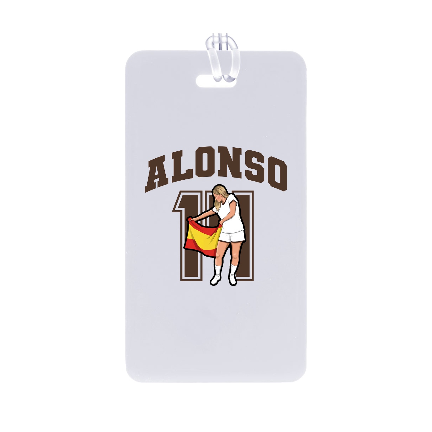 Bag Tag — Number in Classic