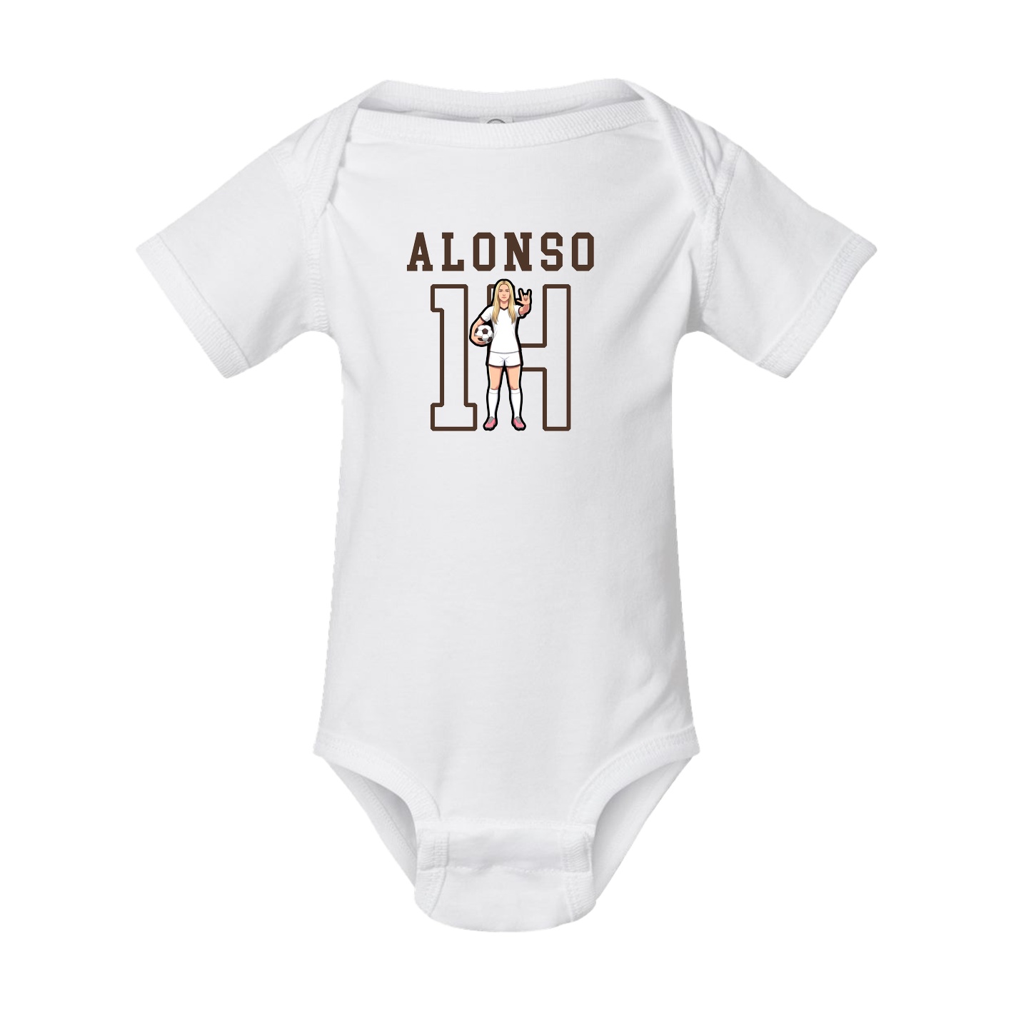 Baby Onesie — Shirsey in White