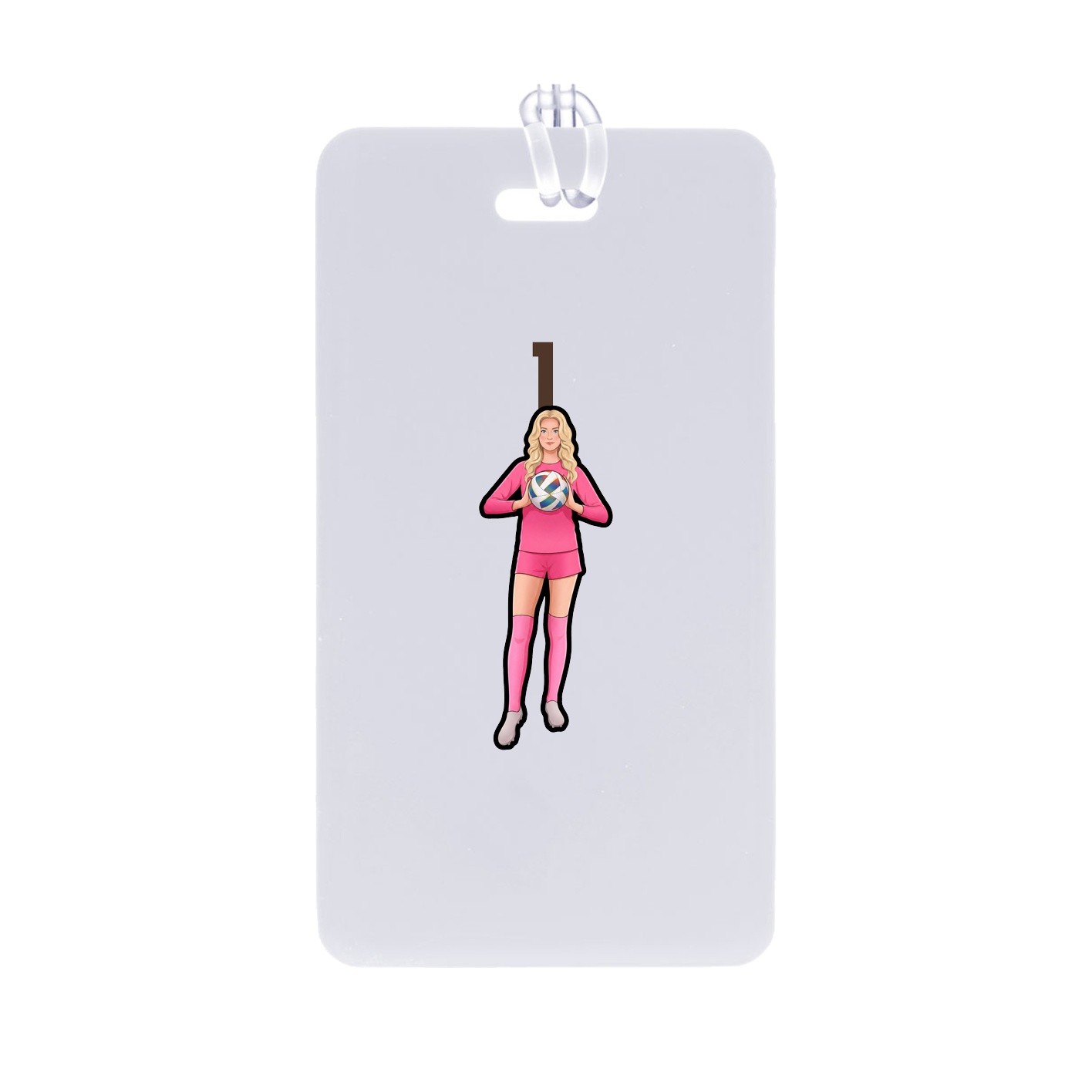 Bag Tag — Number Top in Classic