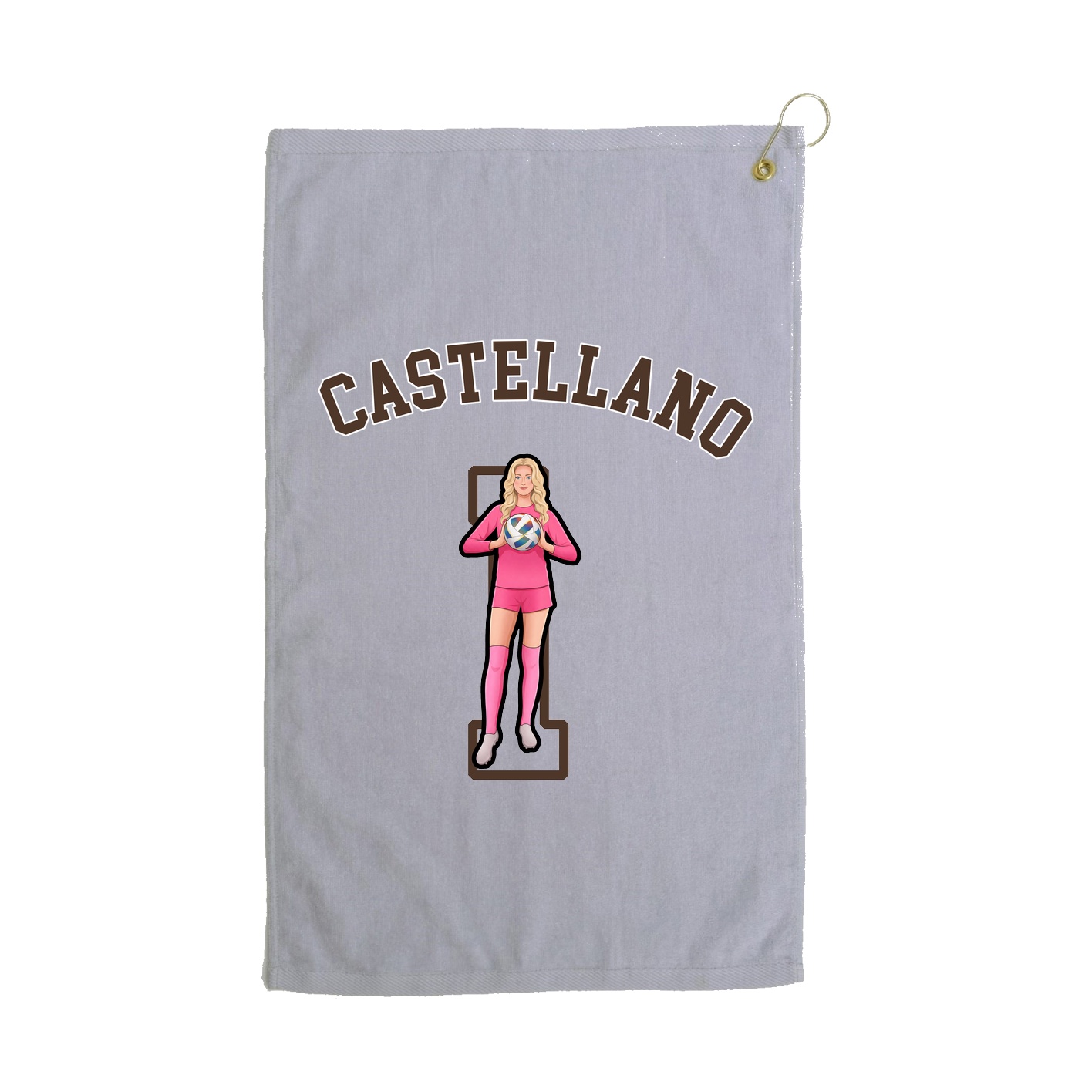 Golf Towel — Shirsey Arch in Grey