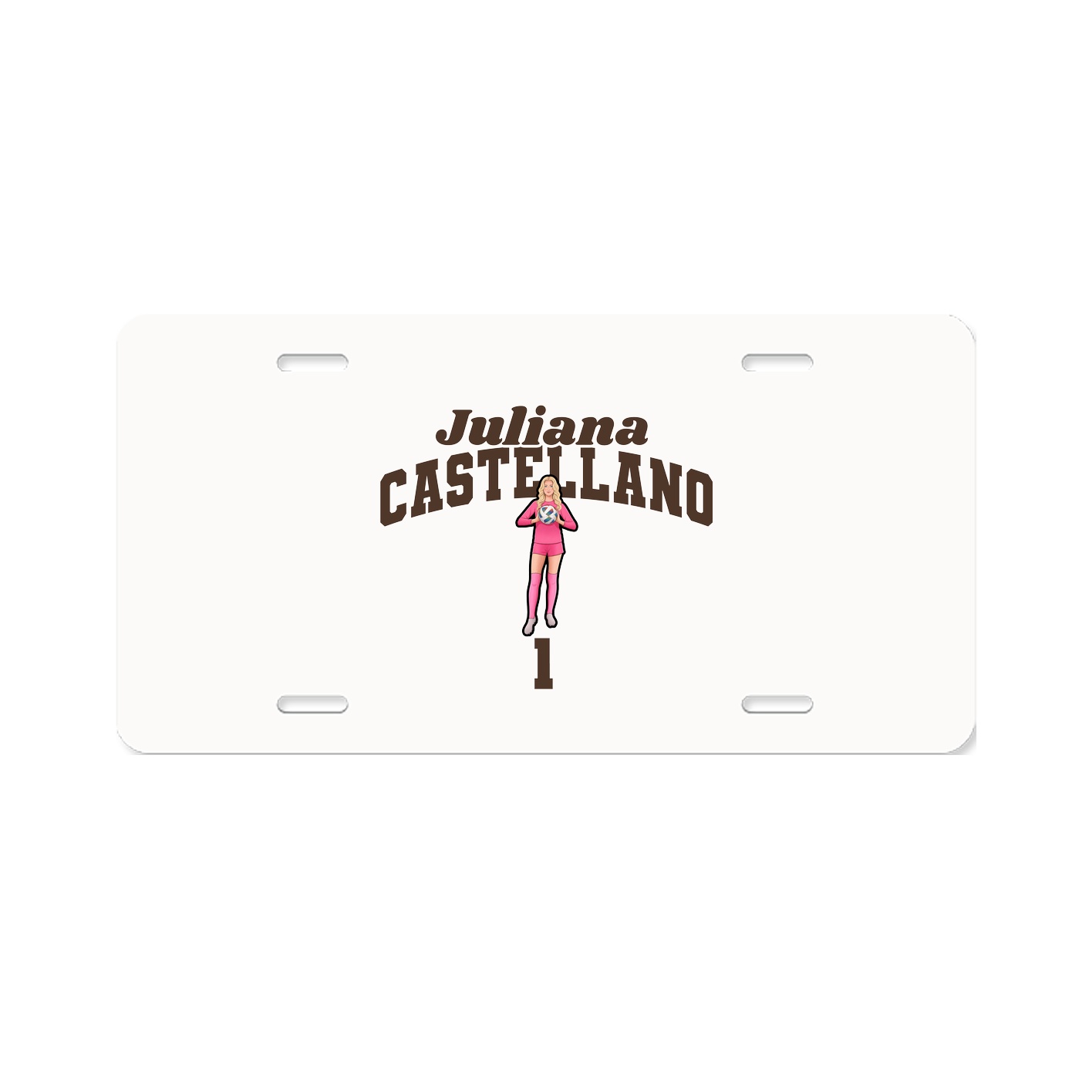 License Plate — Signature Arch in Classic