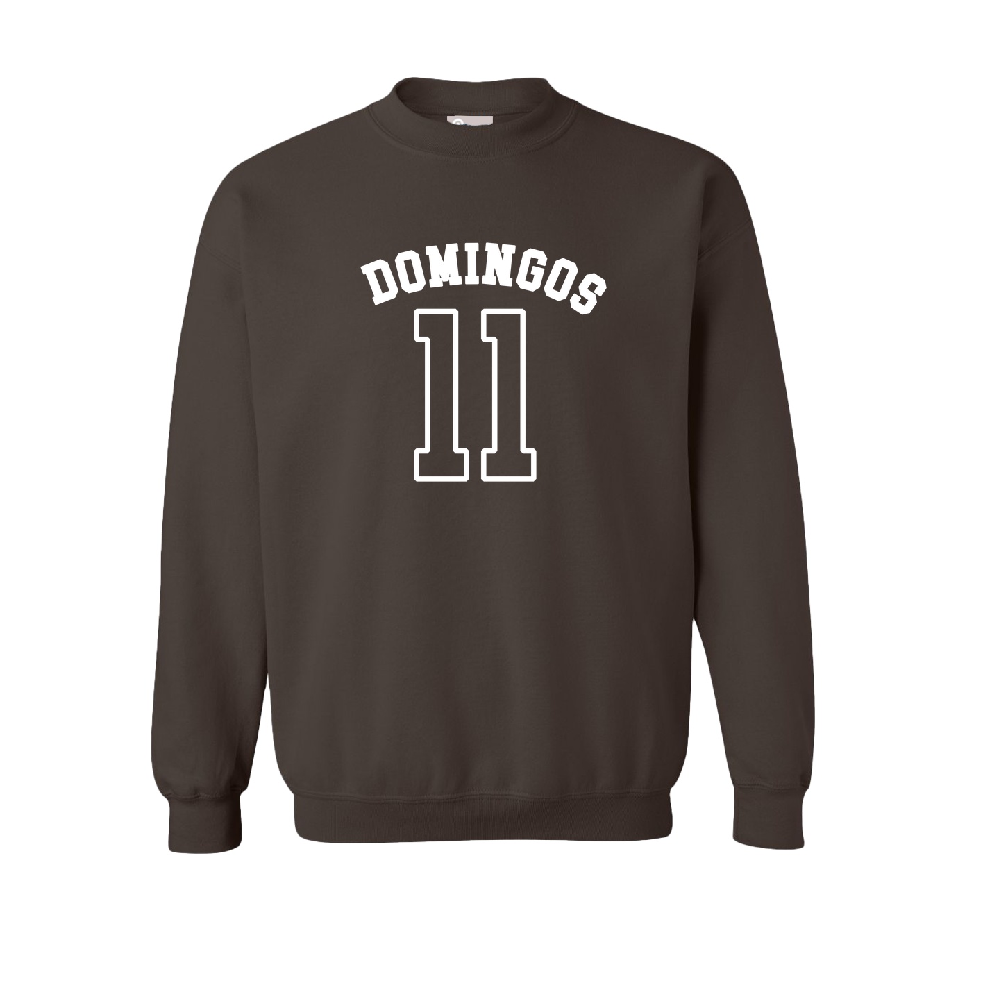 Fleece Crew — Shirsey Arch in Brown