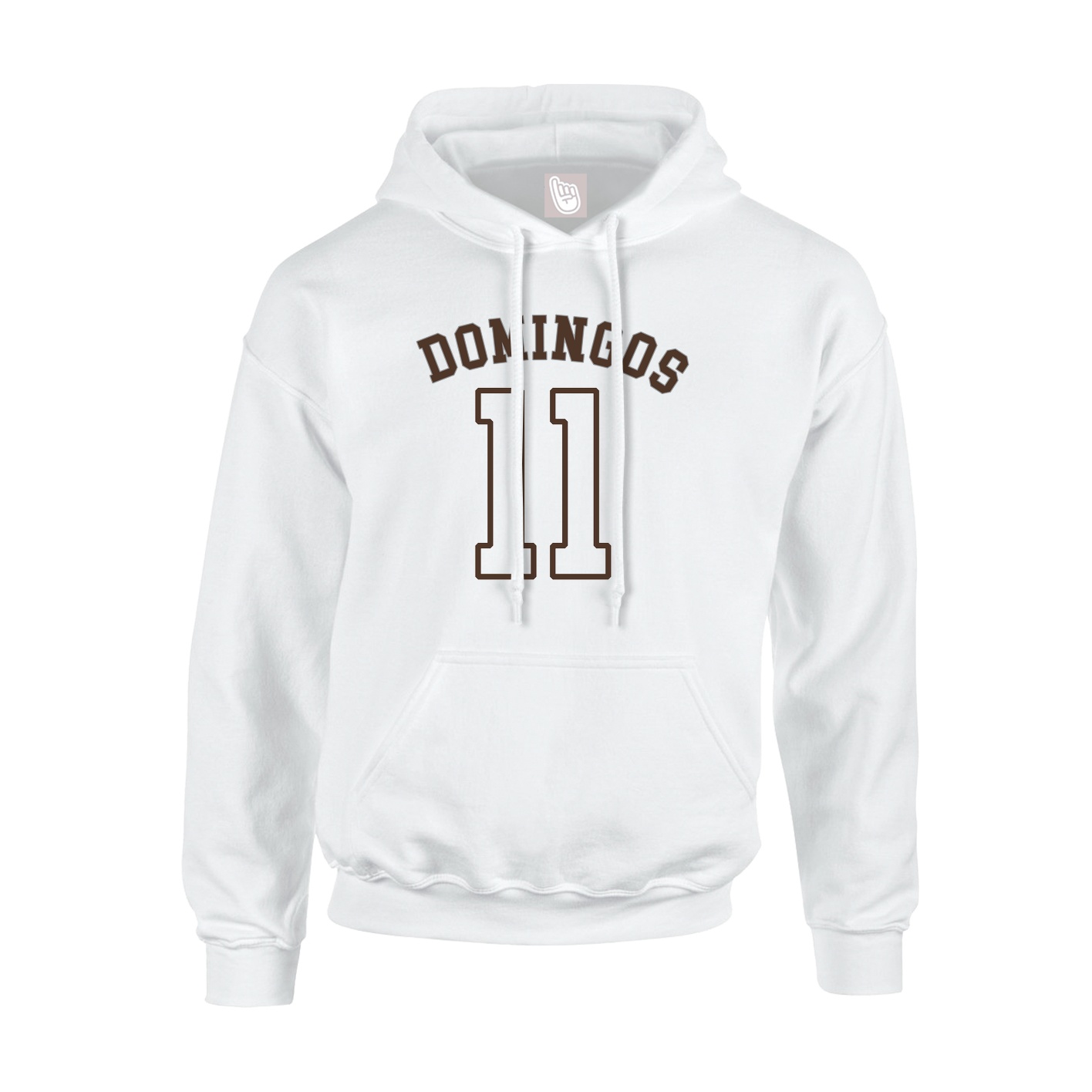 Youth Hoodie — Shirsey Arch in White