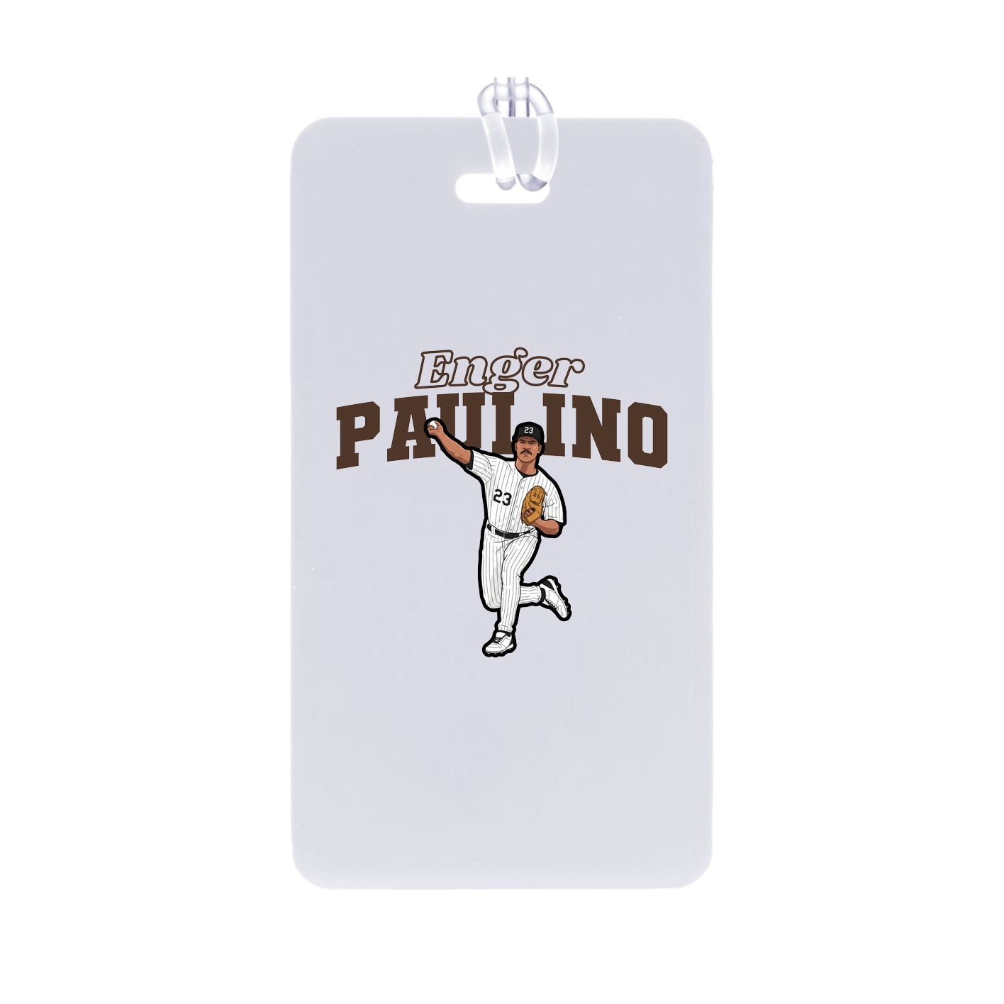 Bag Tag — Name Arch in Classic