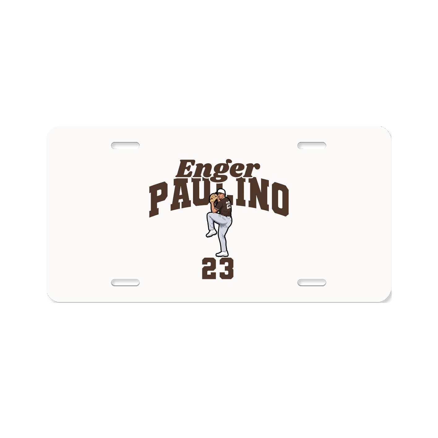 License Plate — Signature Arch in Classic