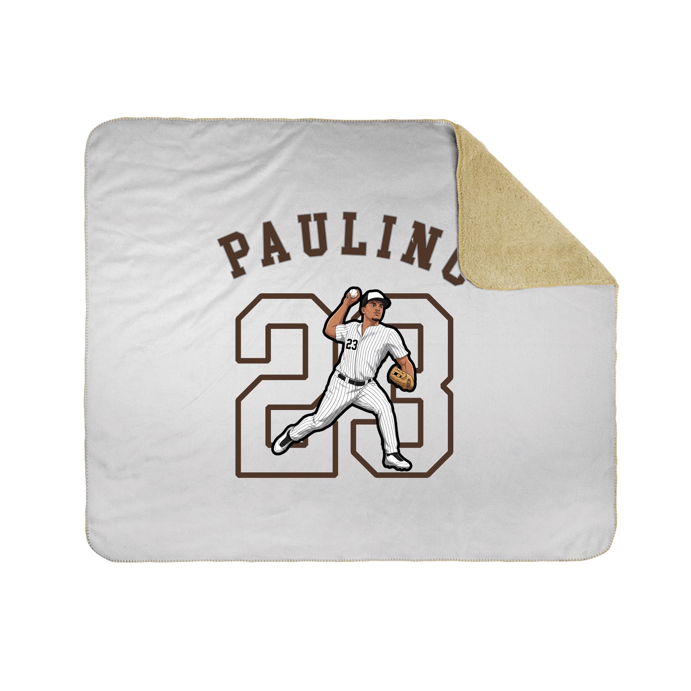 Throw Blanket — Shirsey Arch in White
