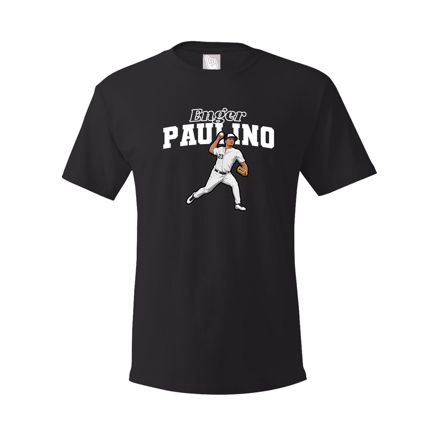 Youth Tee — Name Arch in Black