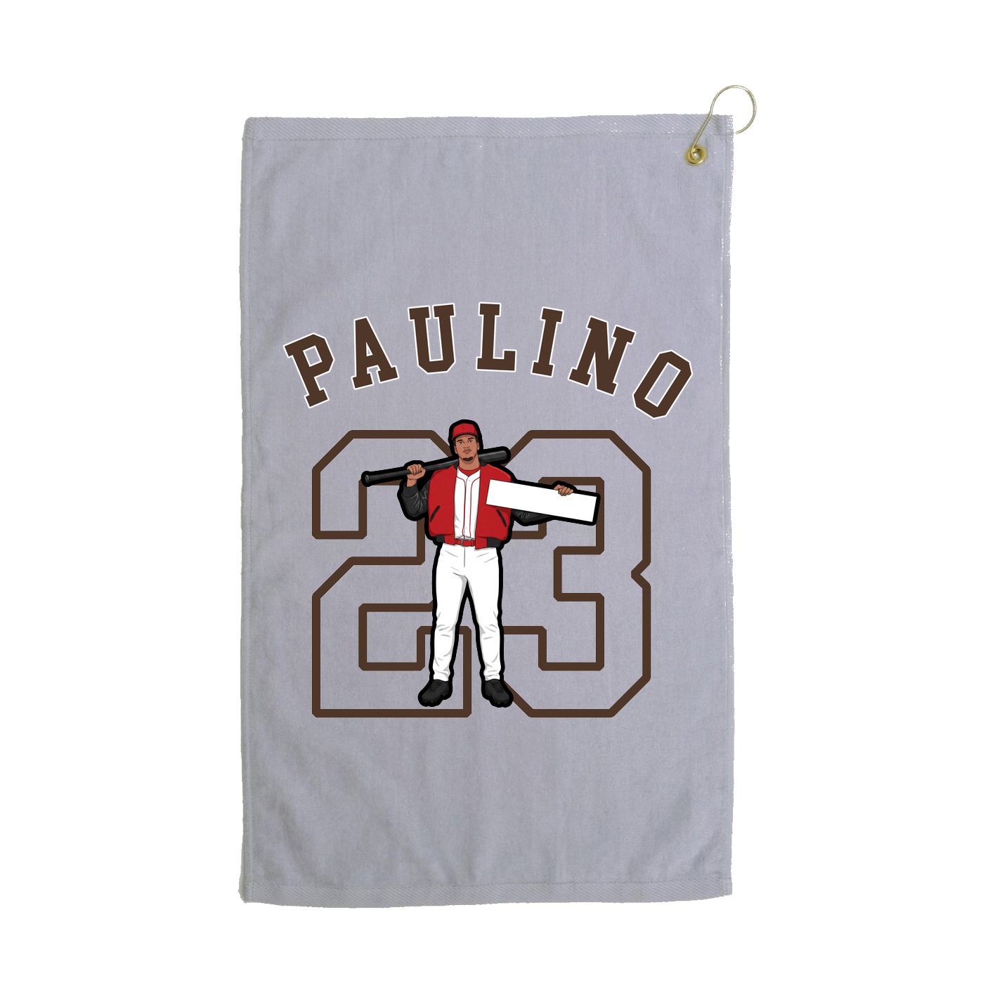 Golf Towel — Shirsey Arch in Grey