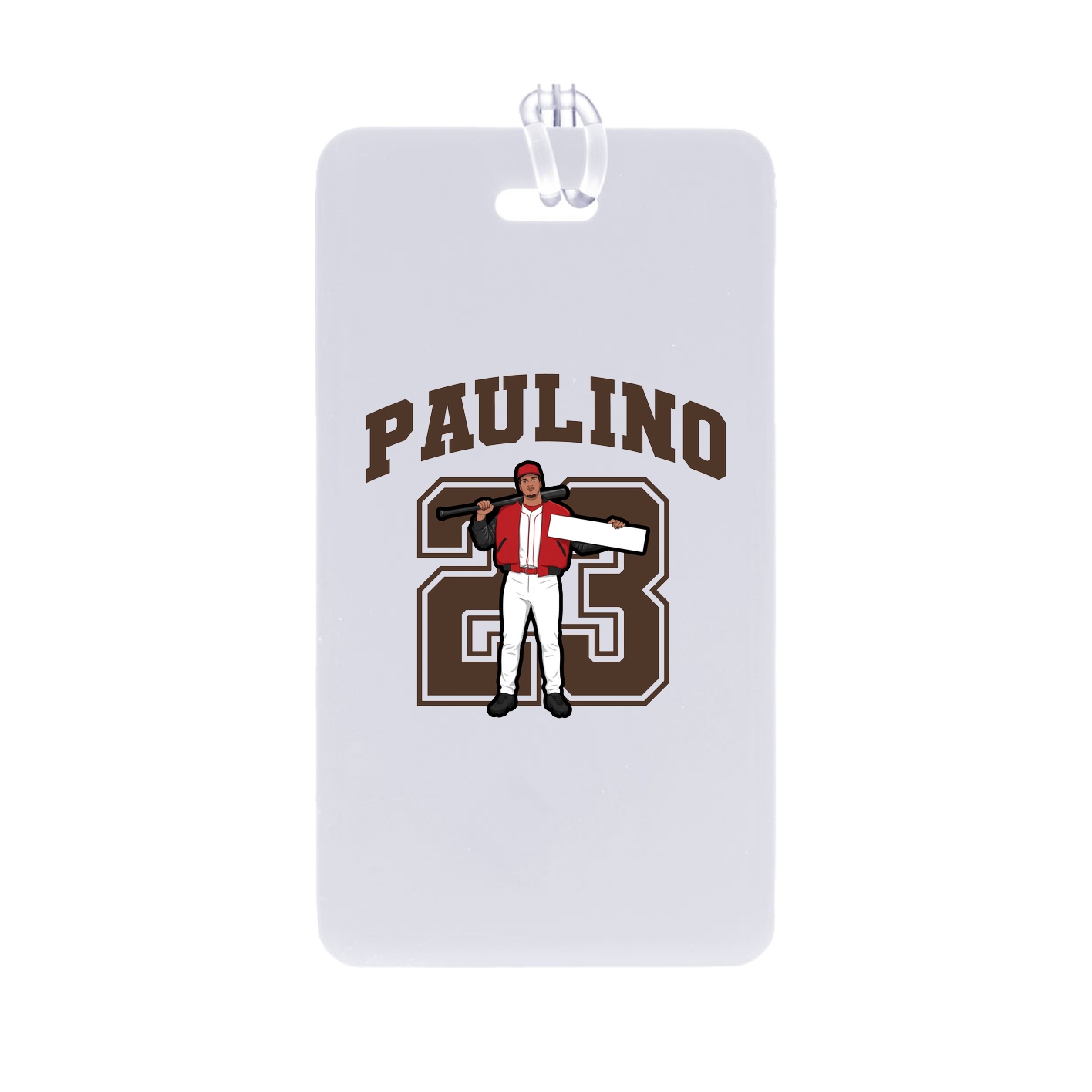 Bag Tag — Number in Classic
