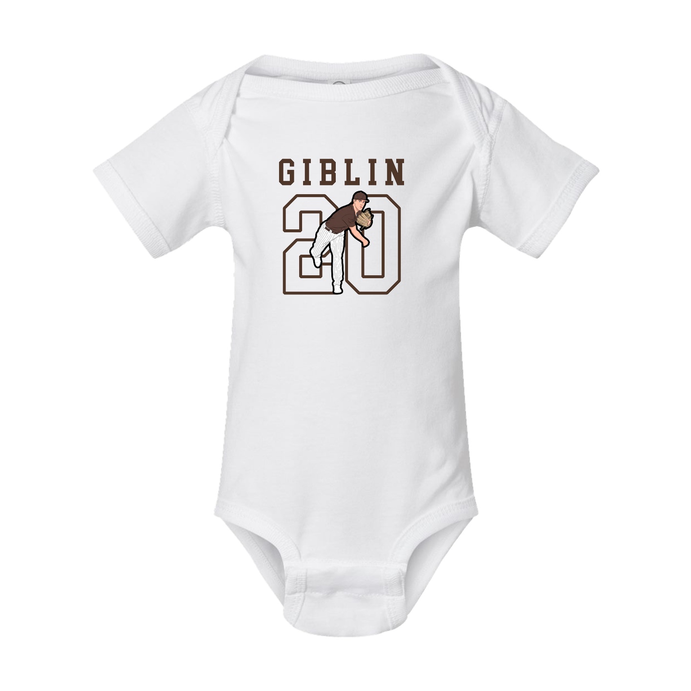 Baby Onesie — Shirsey in White