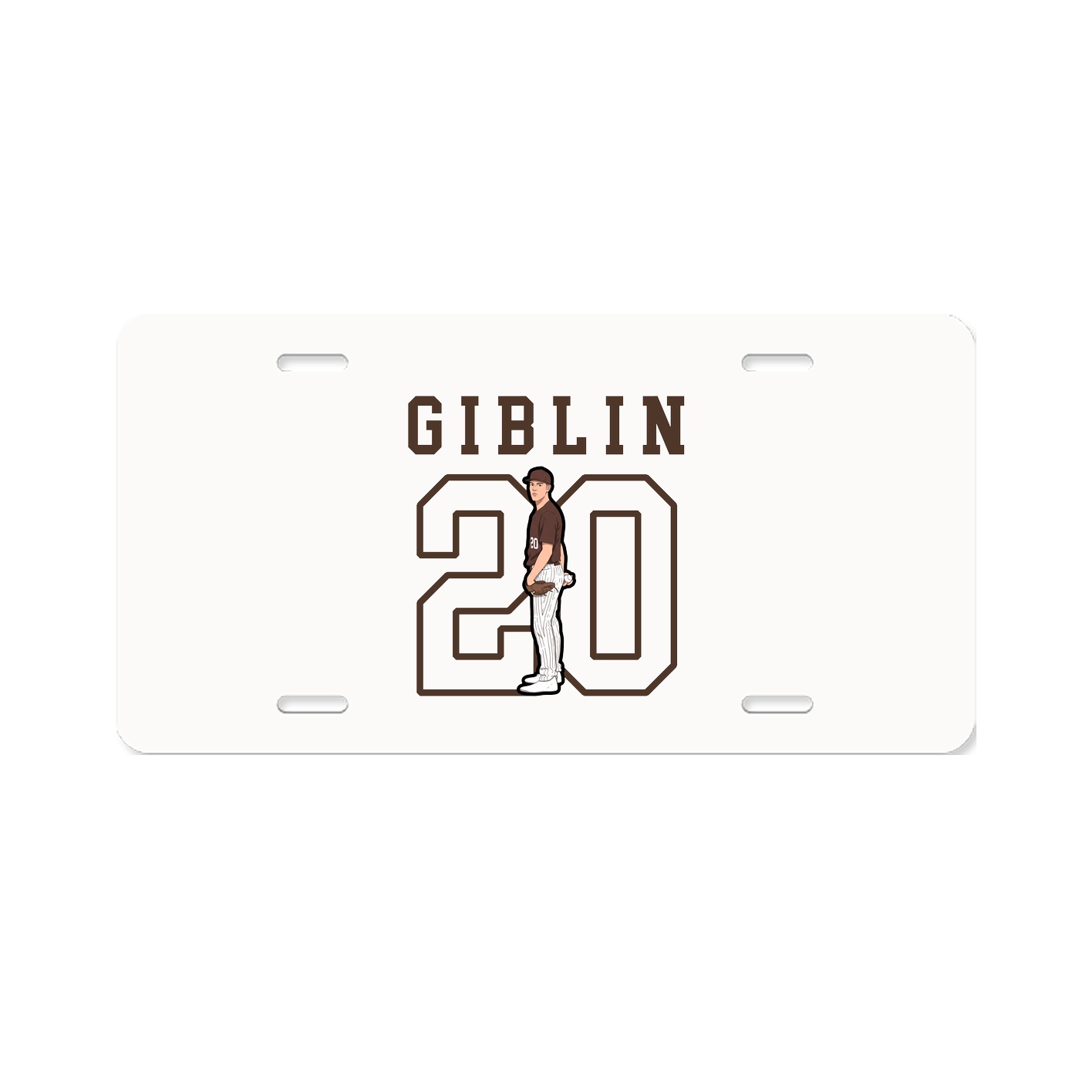 License Plate — Shirsey in Classic