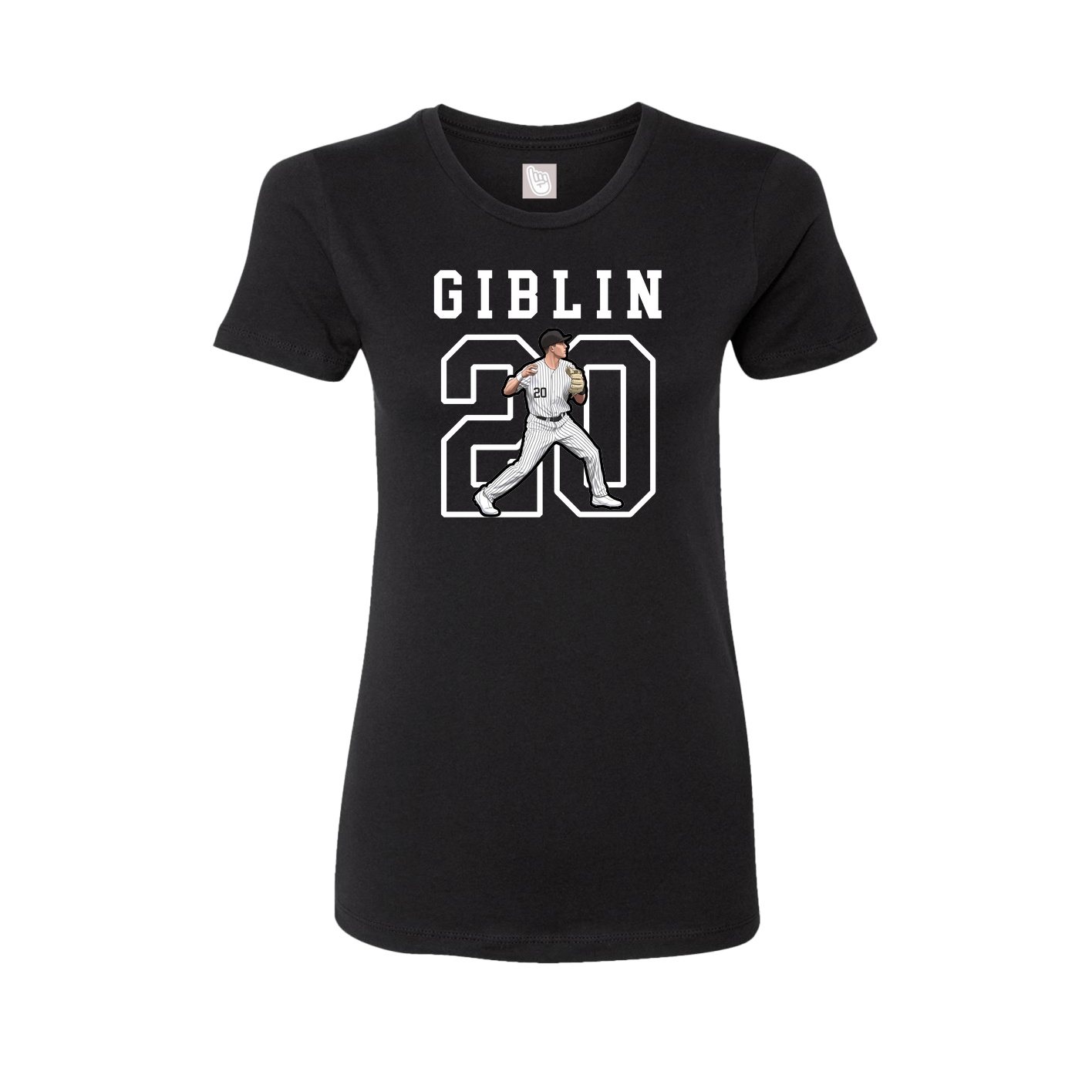 Fitted Women's Tee — Shirsey in Black
