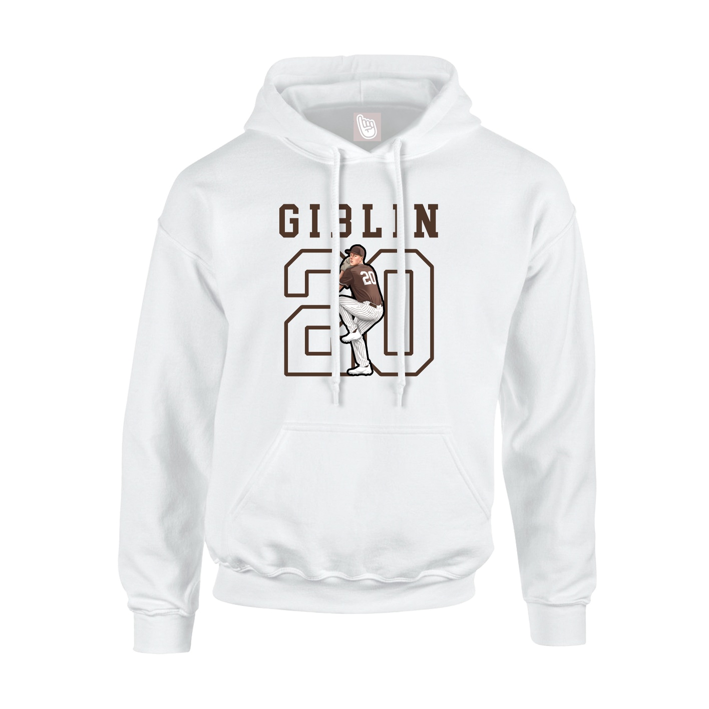 Youth Hoodie — Shirsey in White