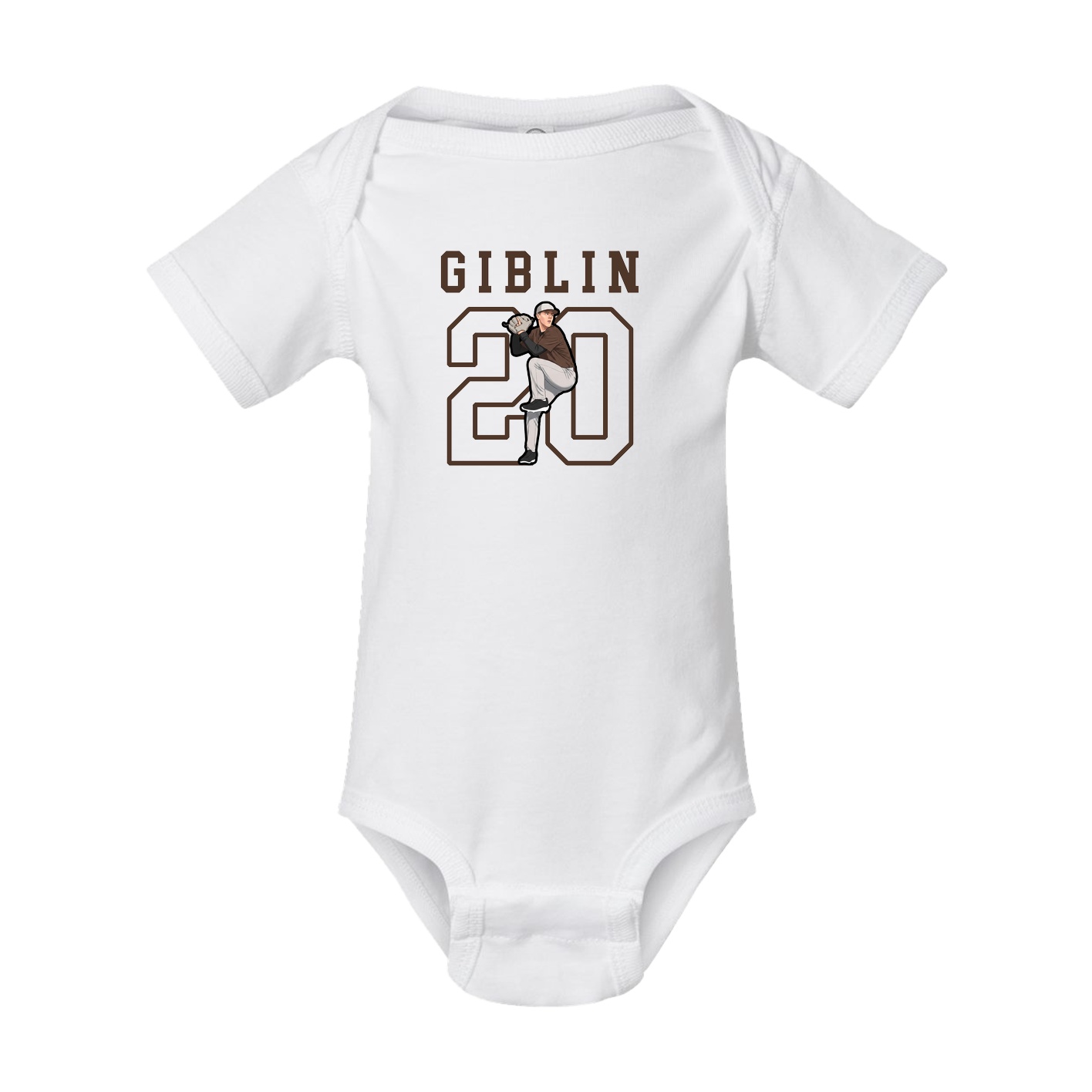 Baby Onesie — Shirsey in White
