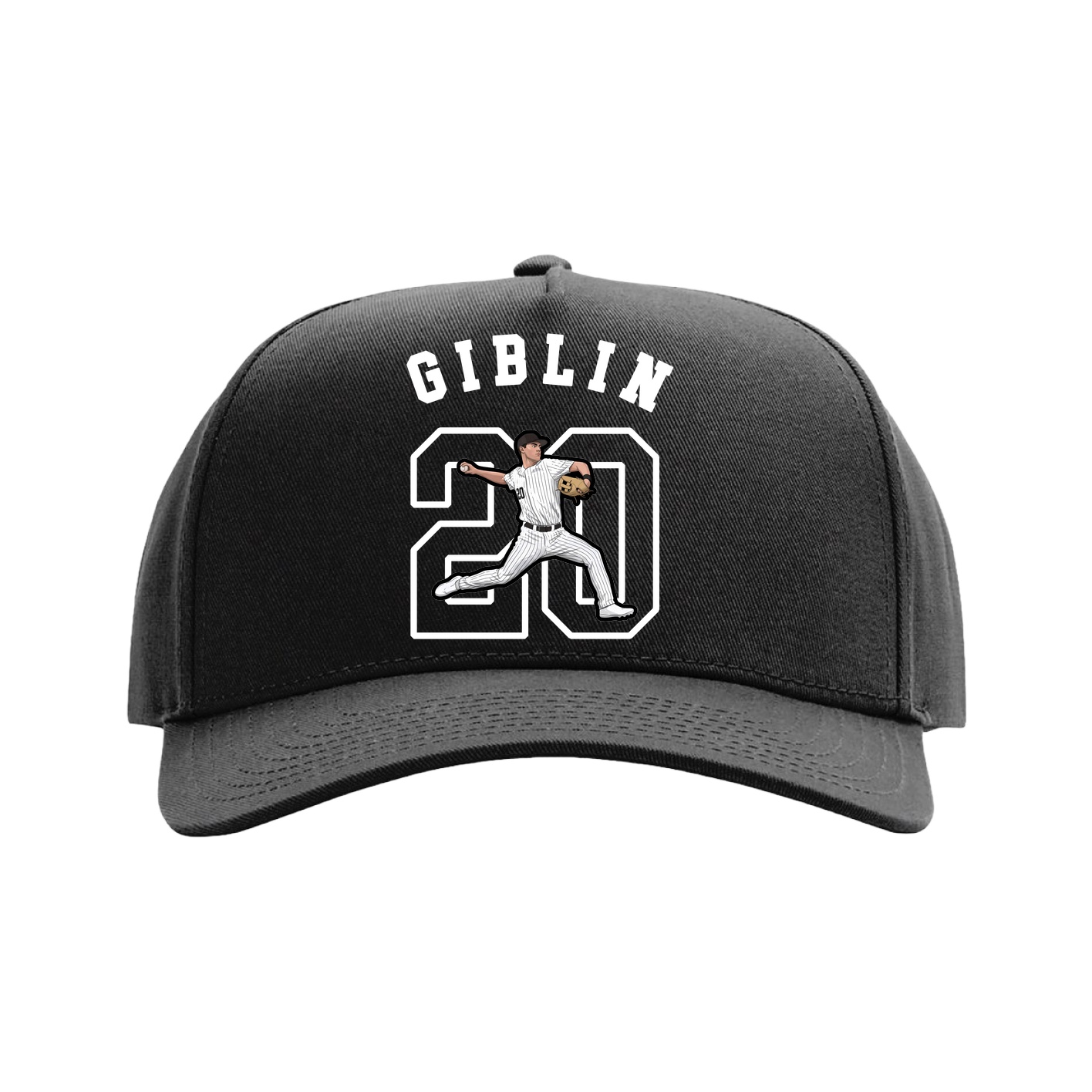 Full Fabric Five-Panel Champ Cap
