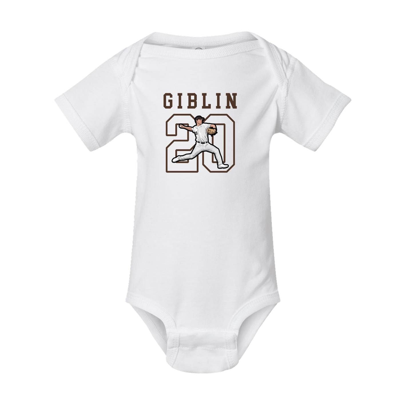 Baby Onesie — Shirsey in White