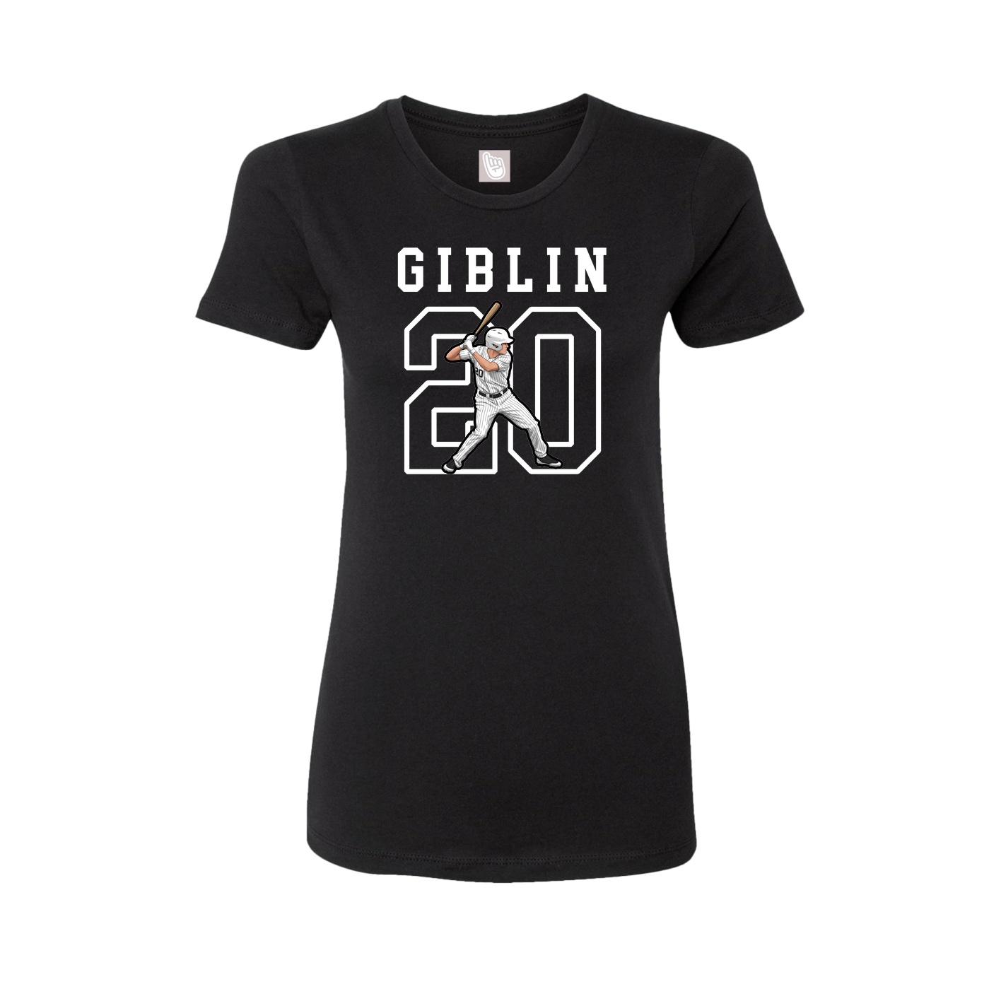 Fitted Women's Tee — Shirsey in Black